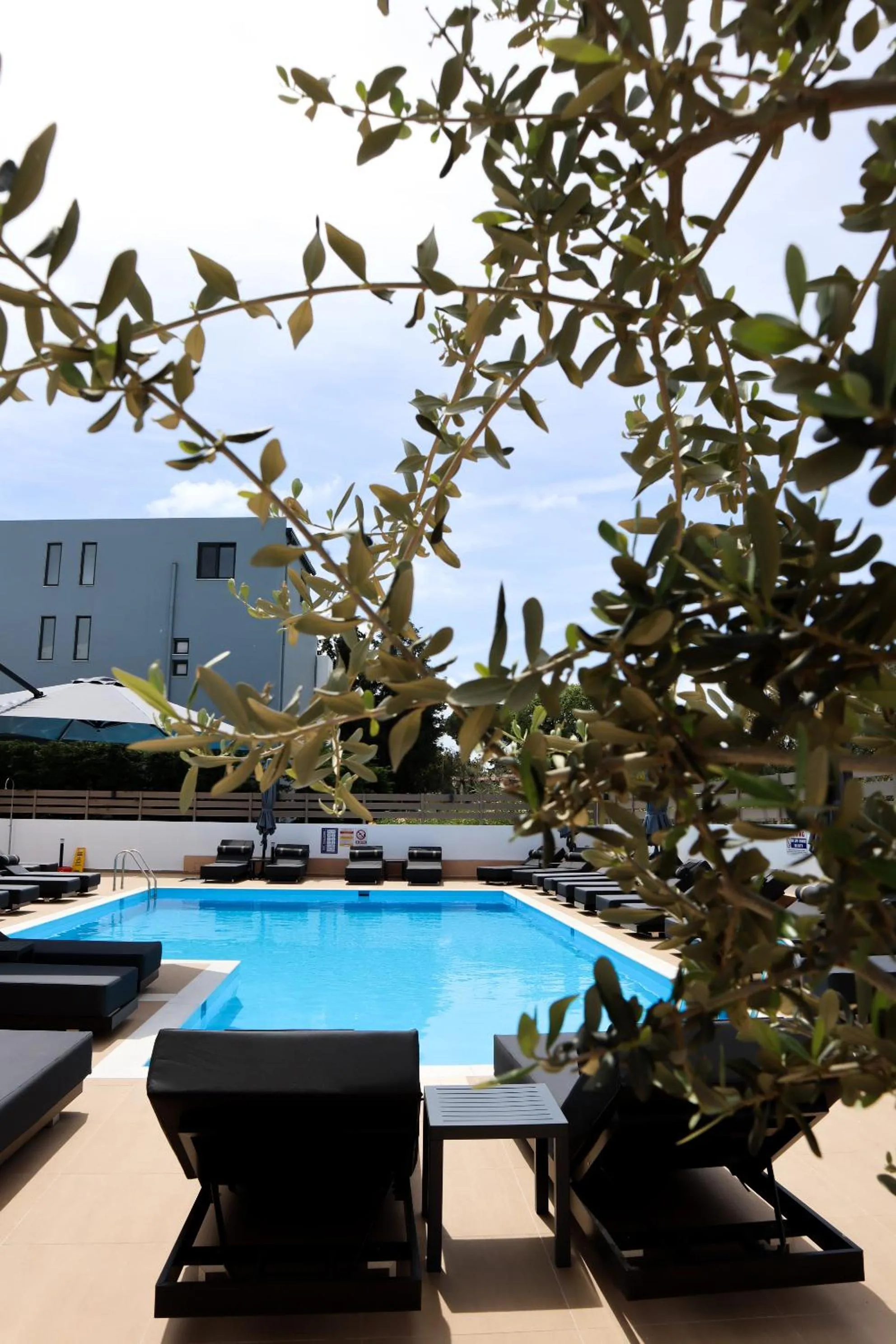 Pool view in Penélope Hotel