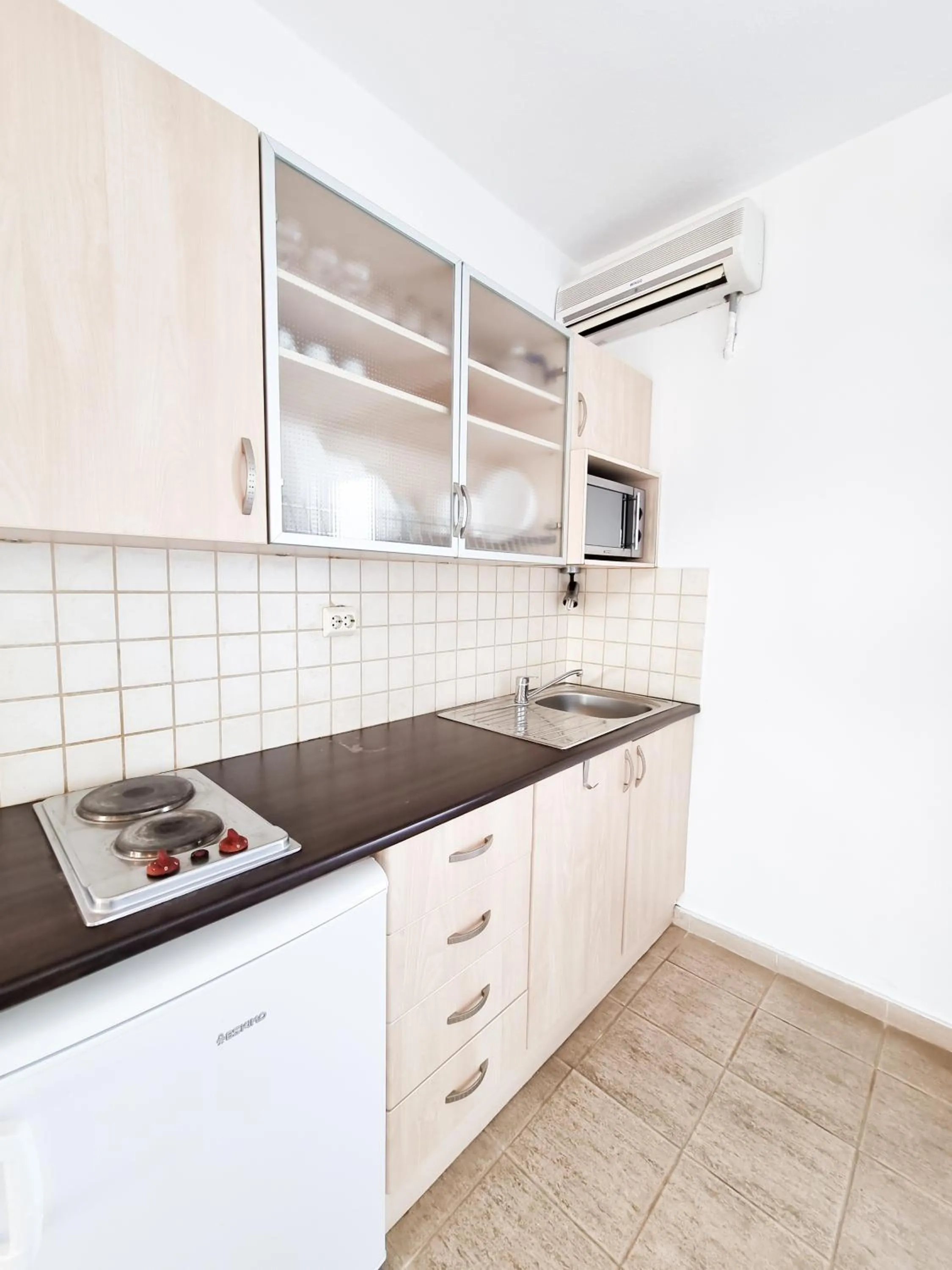 Kitchen or kitchenette in Penélope Hotel