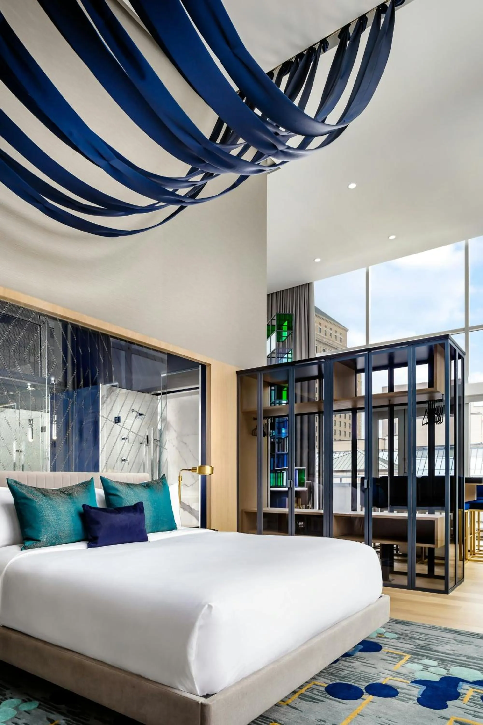 Bedroom, Bed in W Montreal