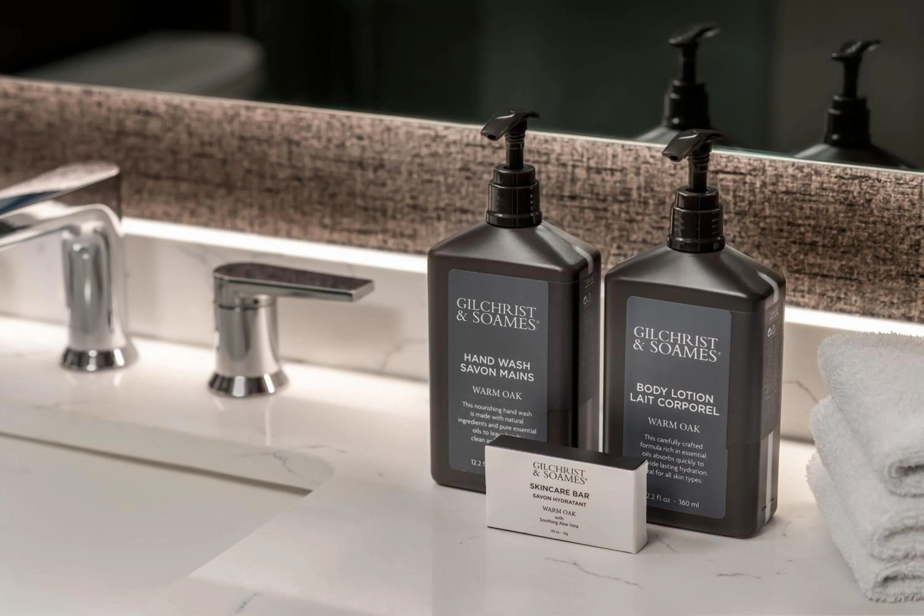 Bathroom in Sheraton Gateway Hotel in Toronto International Airport