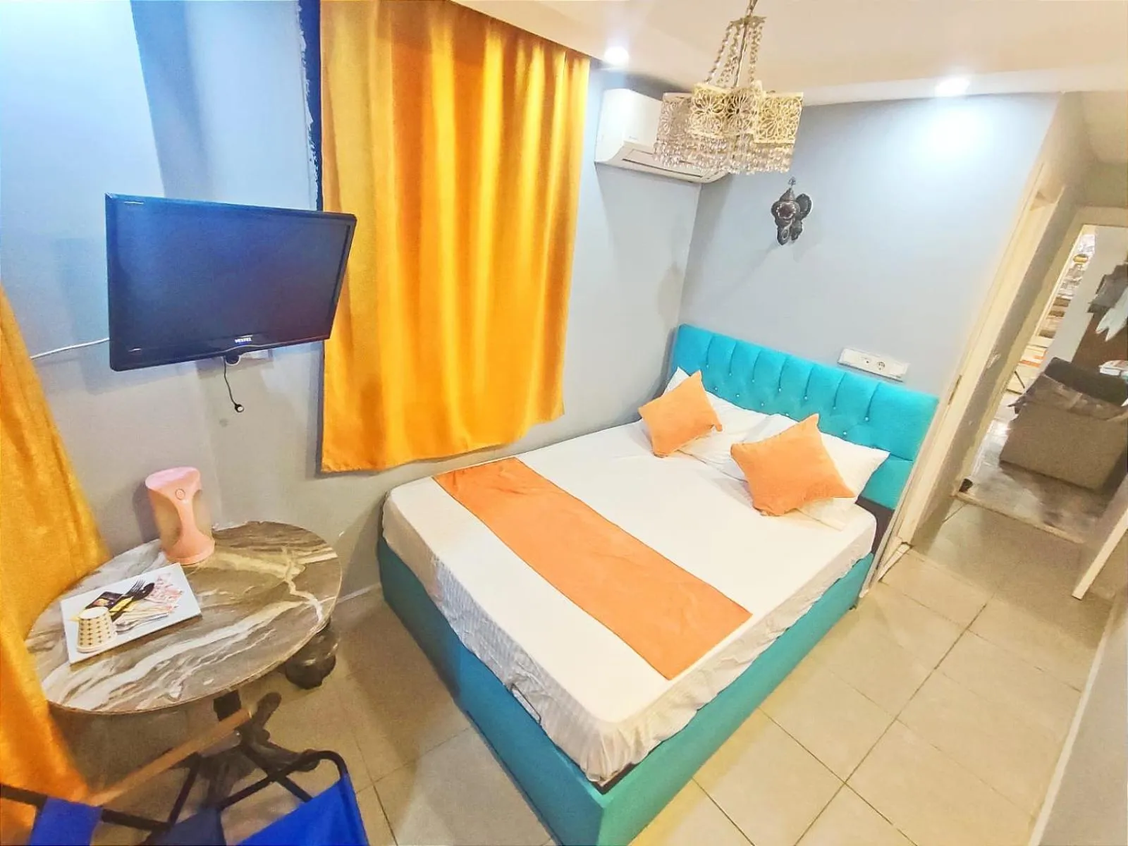 Bed in Galata Zade Luxury Boutique Hotel