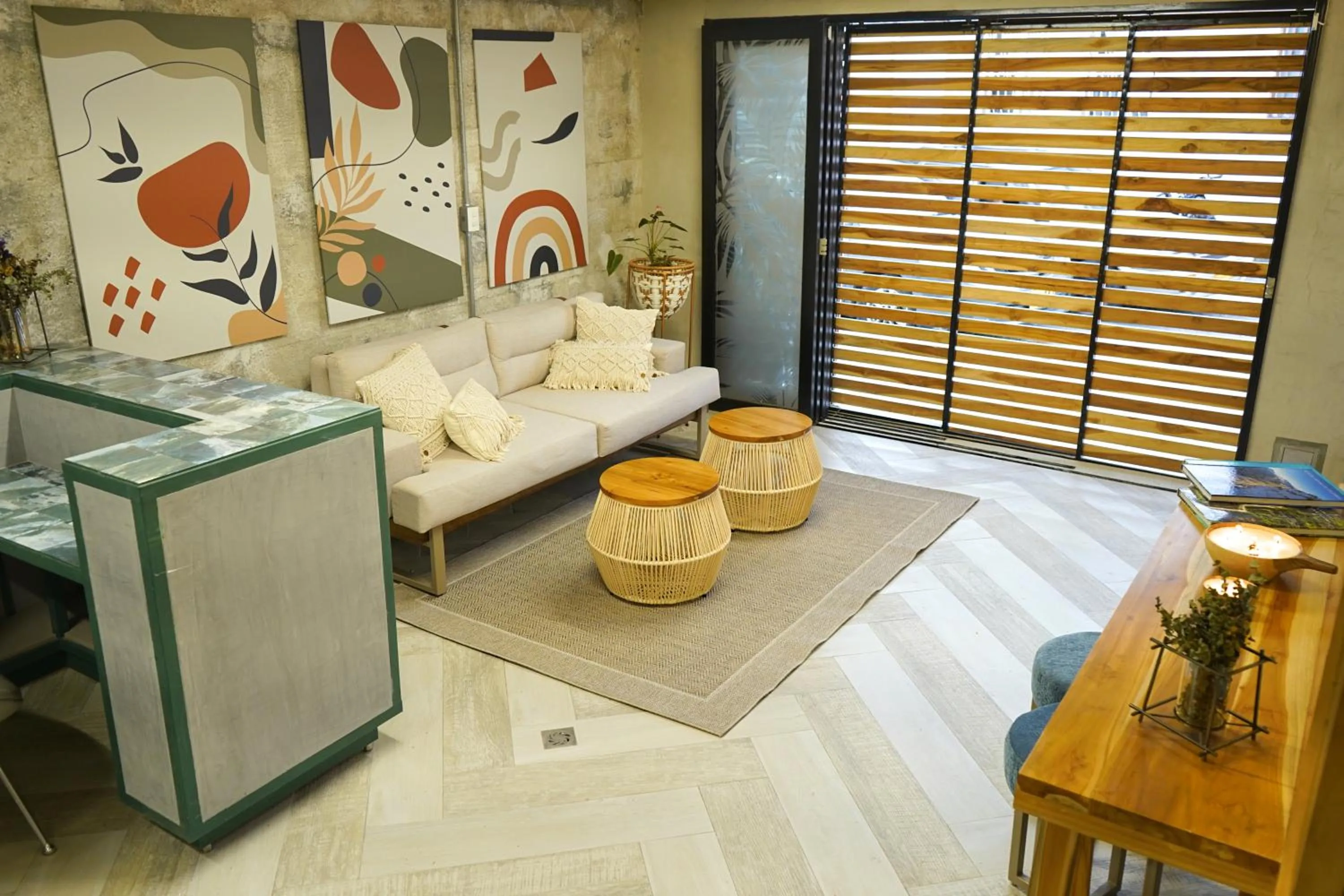 Seating area in Zentrico Boutique