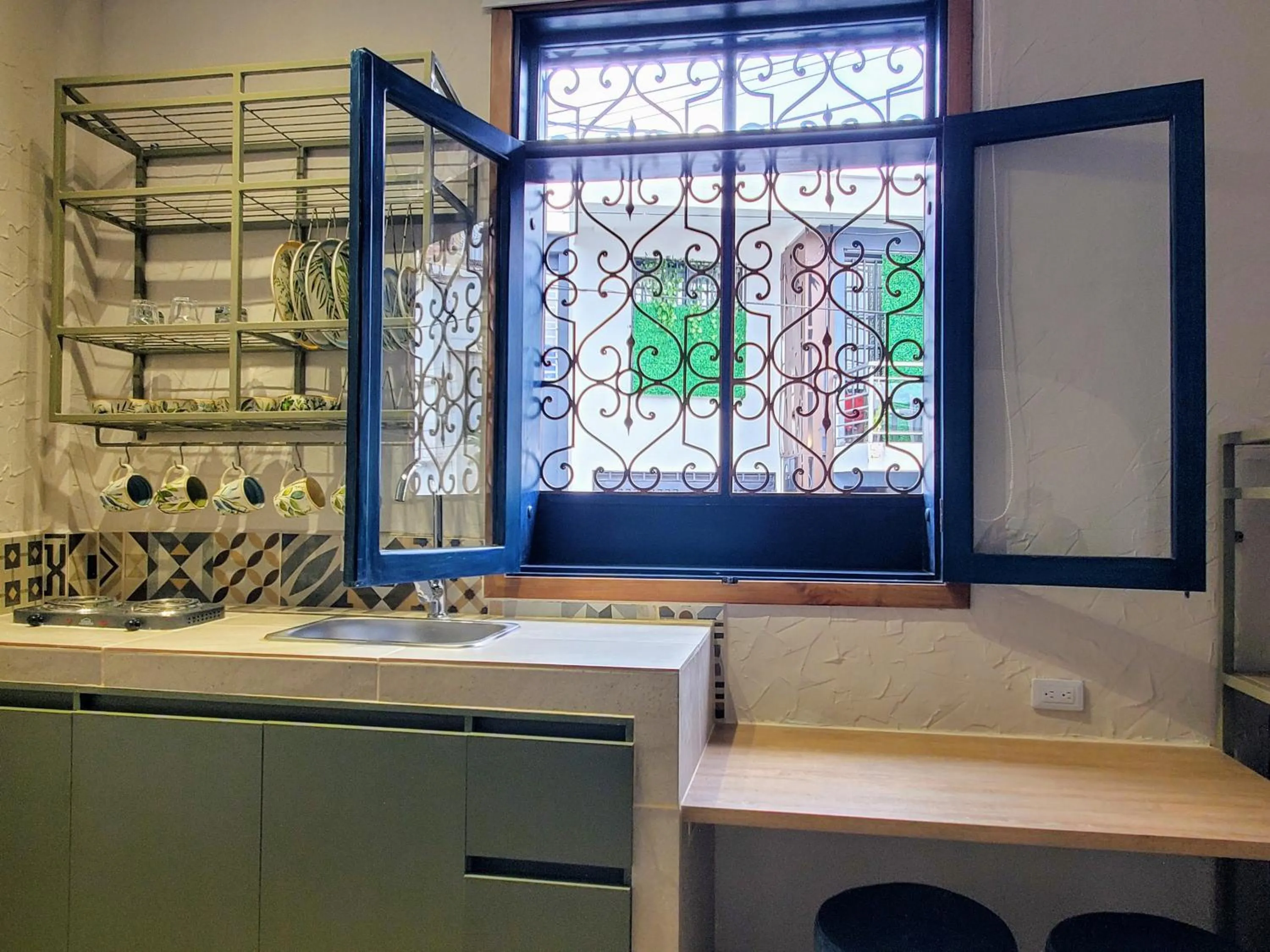 Kitchen or kitchenette in Zentrico Boutique