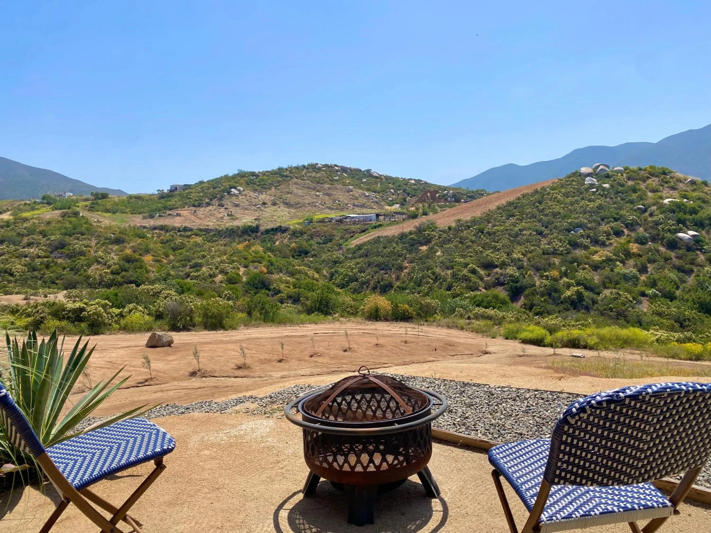 View (from property/room) in Prajna Valle de Guadalupe