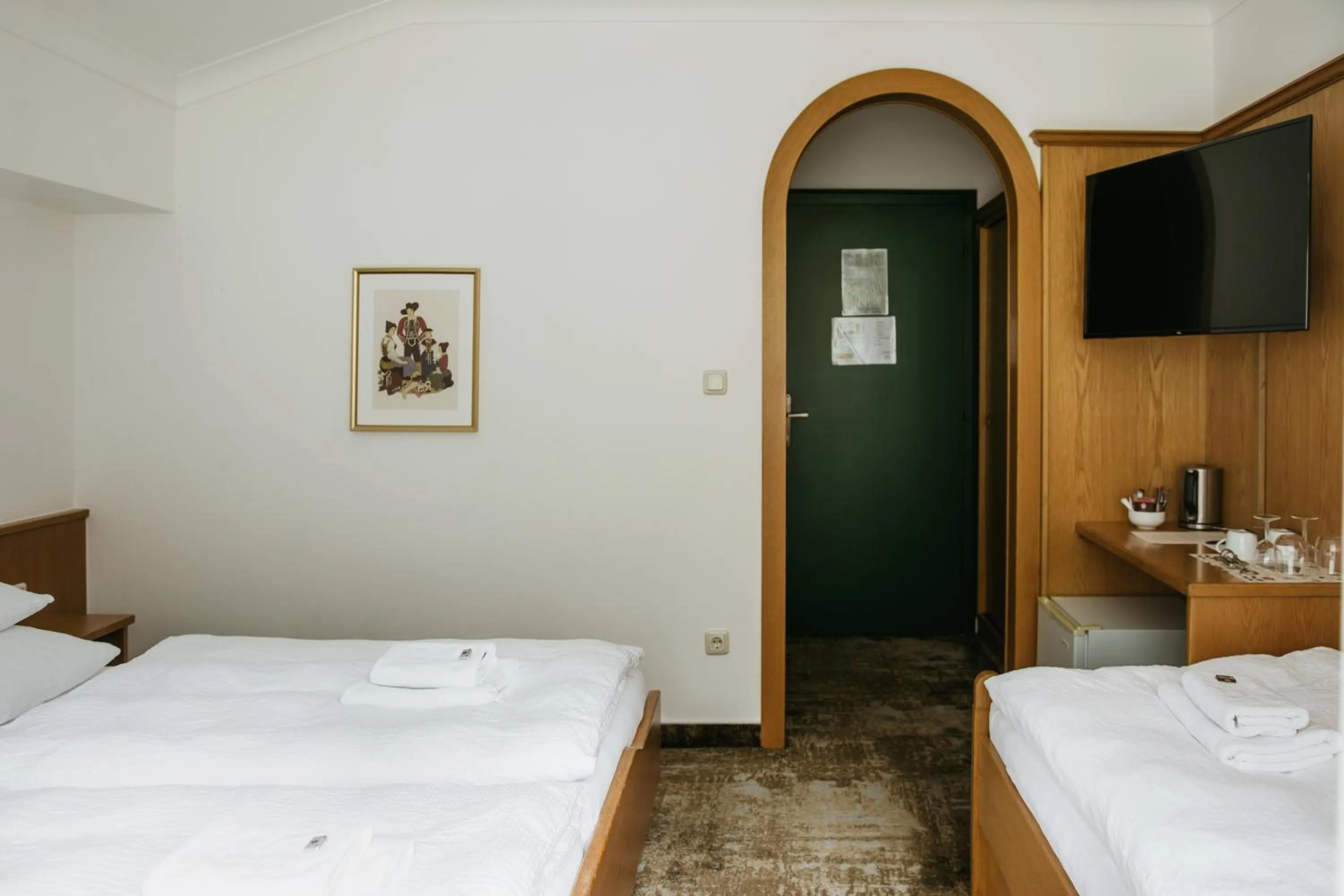 Bed in Pension Baranekhof - accommodation in nature - Baranek Resorts