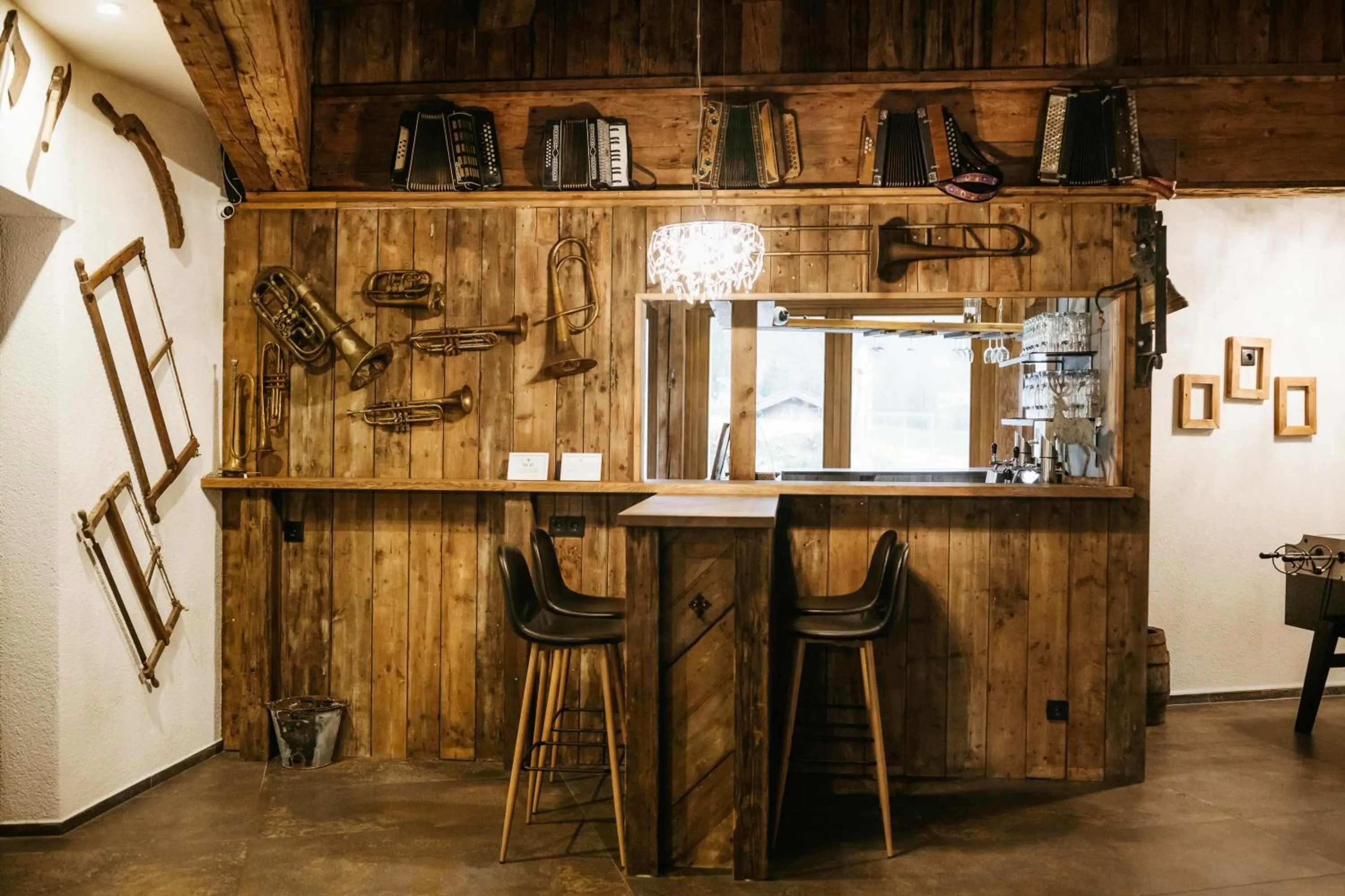 Communal lounge/ TV room in Pension Baranekhof - accommodation in nature - Baranek Resorts