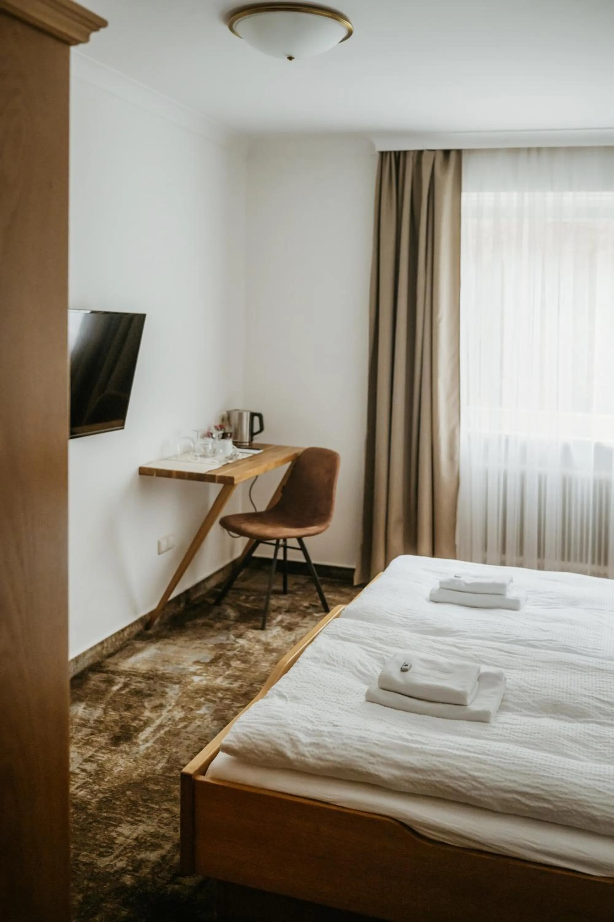 Bed in Pension Baranekhof - accommodation in nature - Baranek Resorts