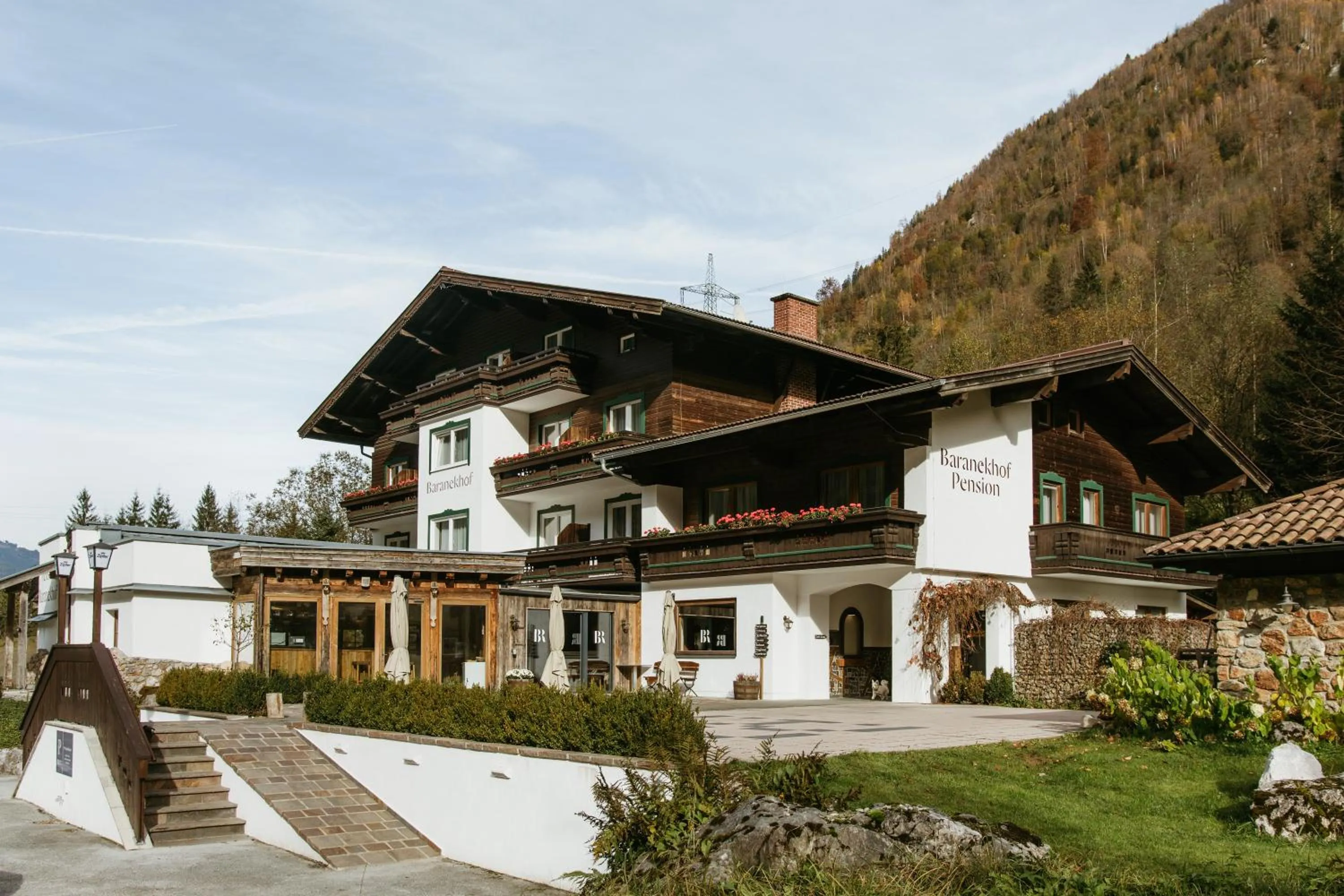 Property building in Pension Baranekhof - accommodation in nature - Baranek Resorts