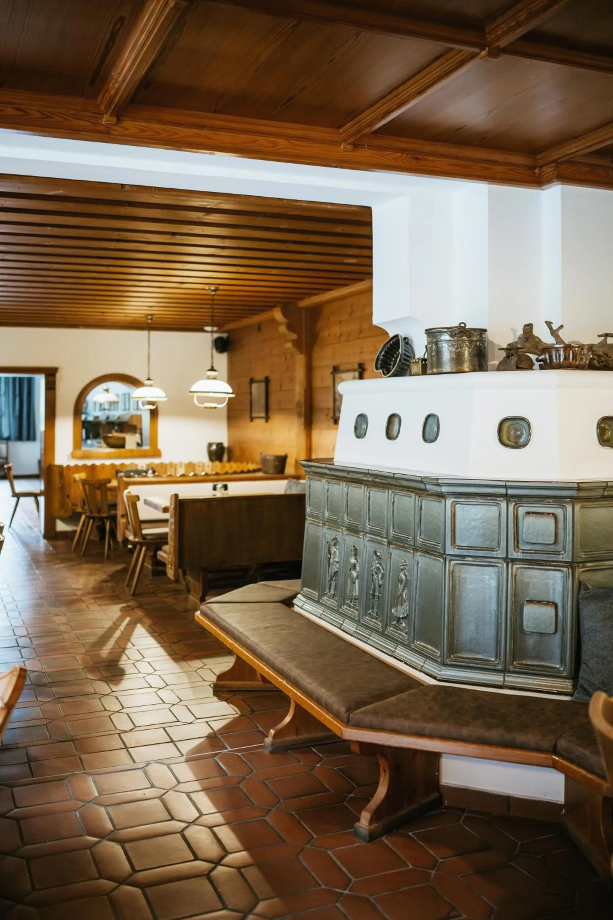 Seating area in Pension Baranekhof - accommodation in nature - Baranek Resorts