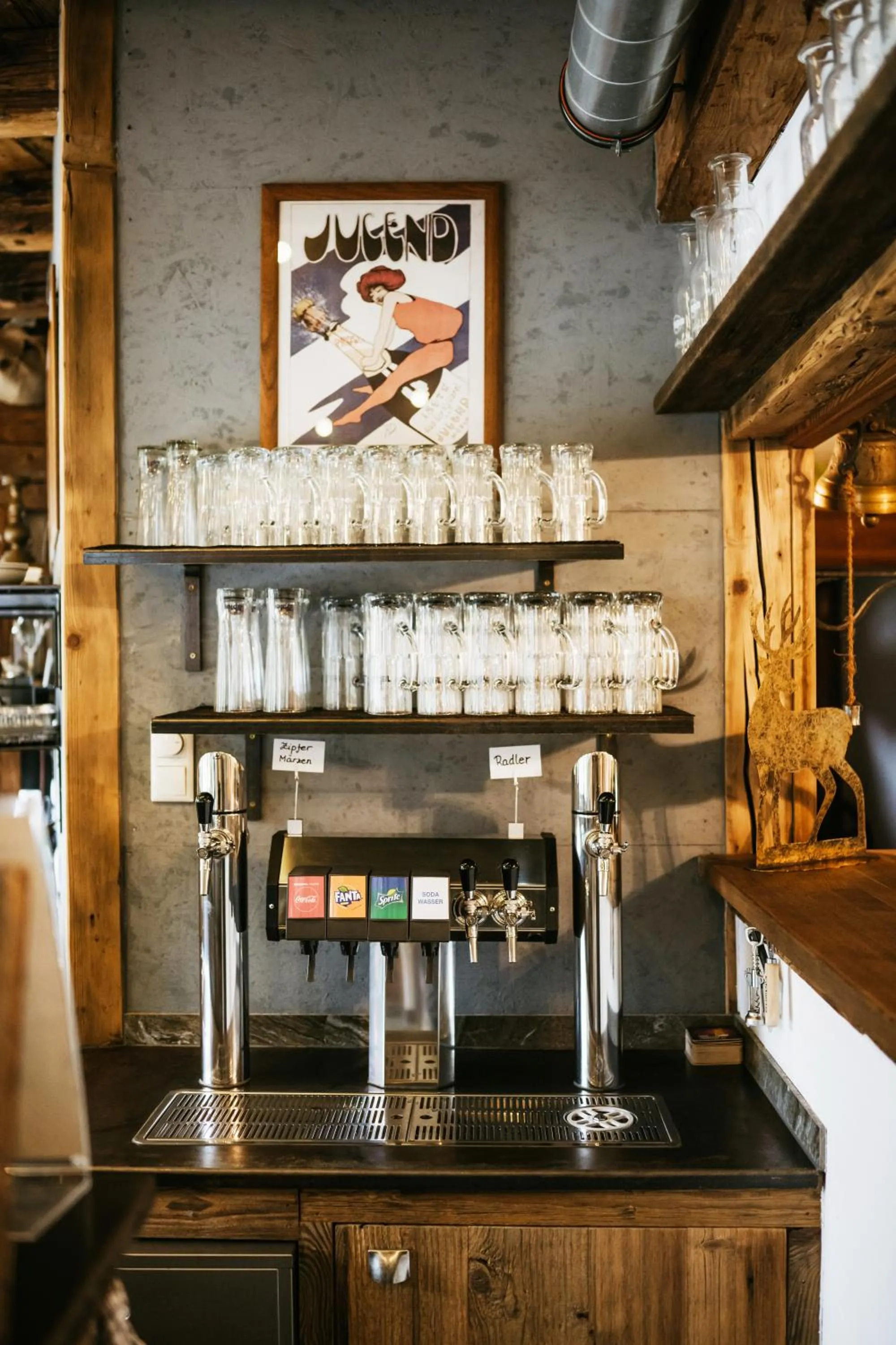 Communal kitchen in Pension Baranekhof - accommodation in nature - Baranek Resorts