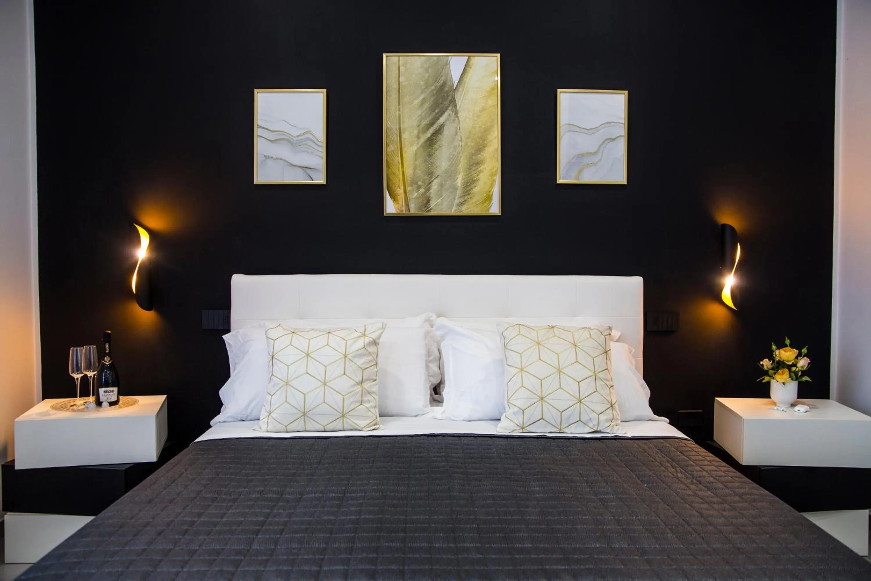 Bed in Maison de Julia Pompei