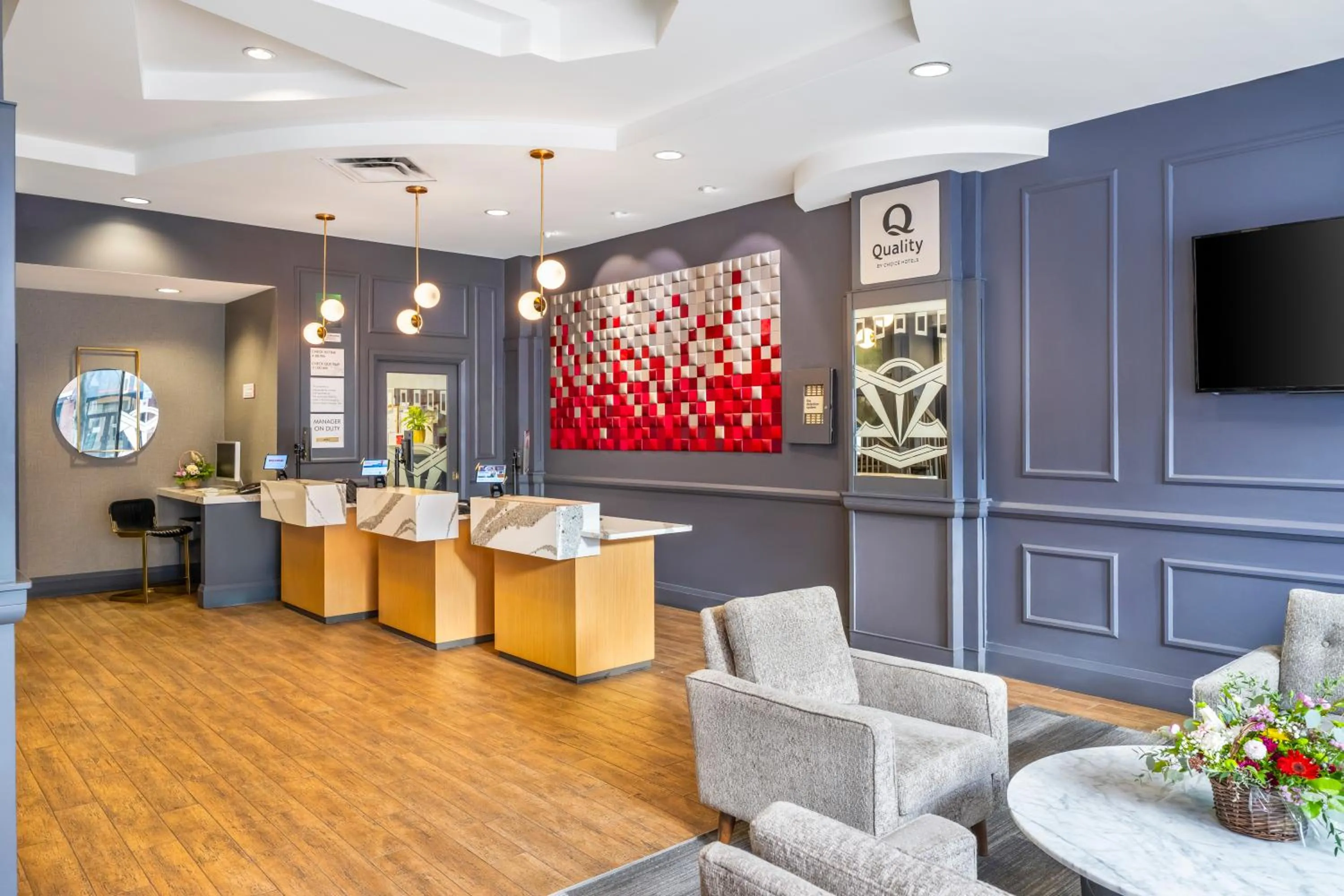 Lobby or reception in Quality Inn & Suites