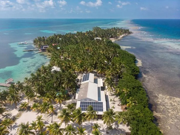 Bird's eye view in Pelican Beach Resort South Water Caye