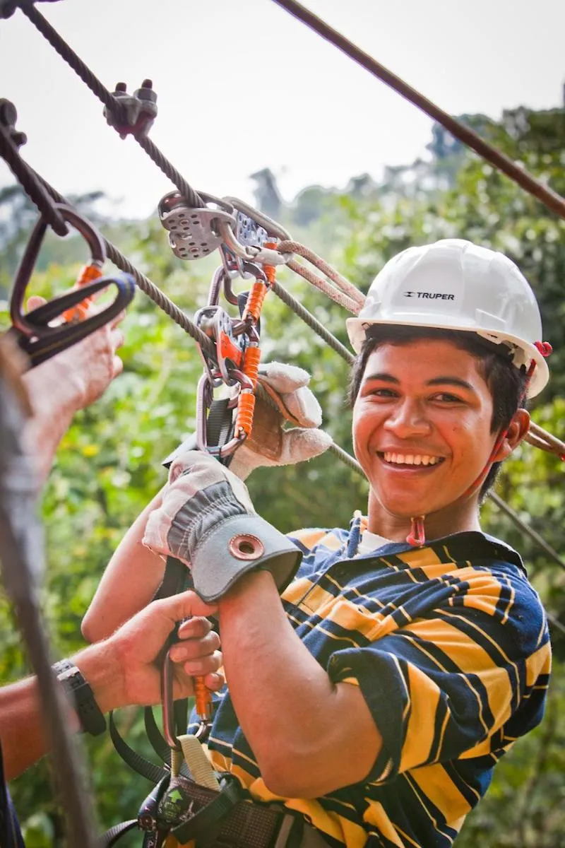 People in Pelican Beach Resort South Water Caye