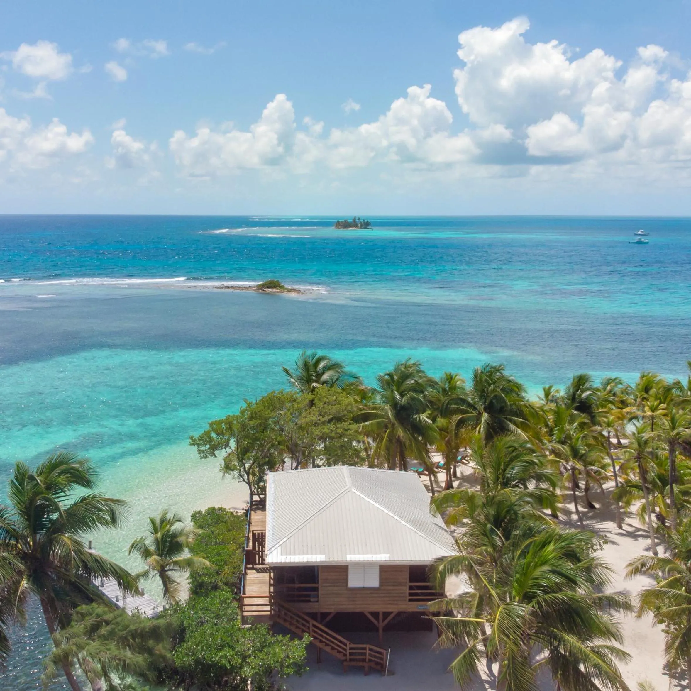 Natural landscape in Pelican Beach Resort South Water Caye