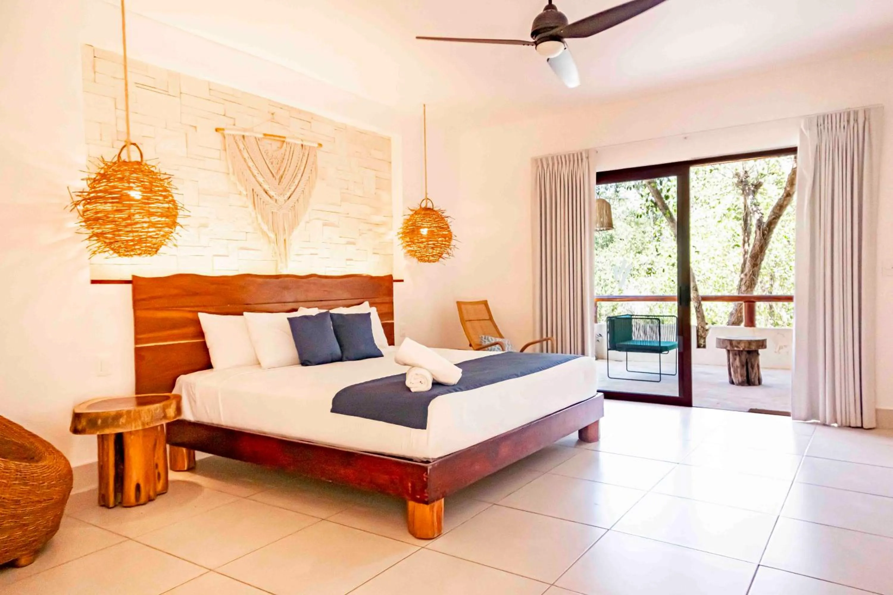 Bed in Niik Tulum