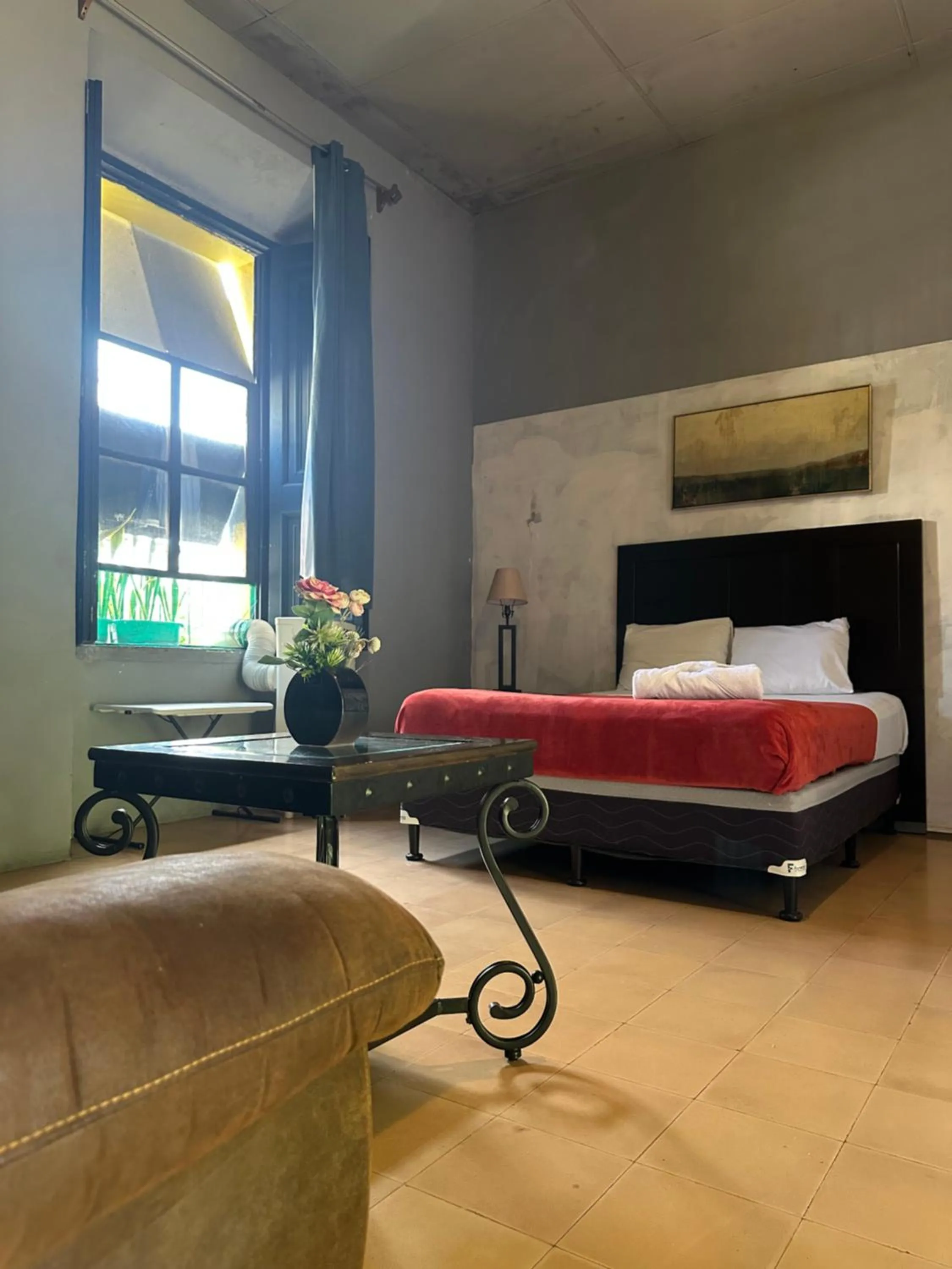 Bed in Hotel Brunette