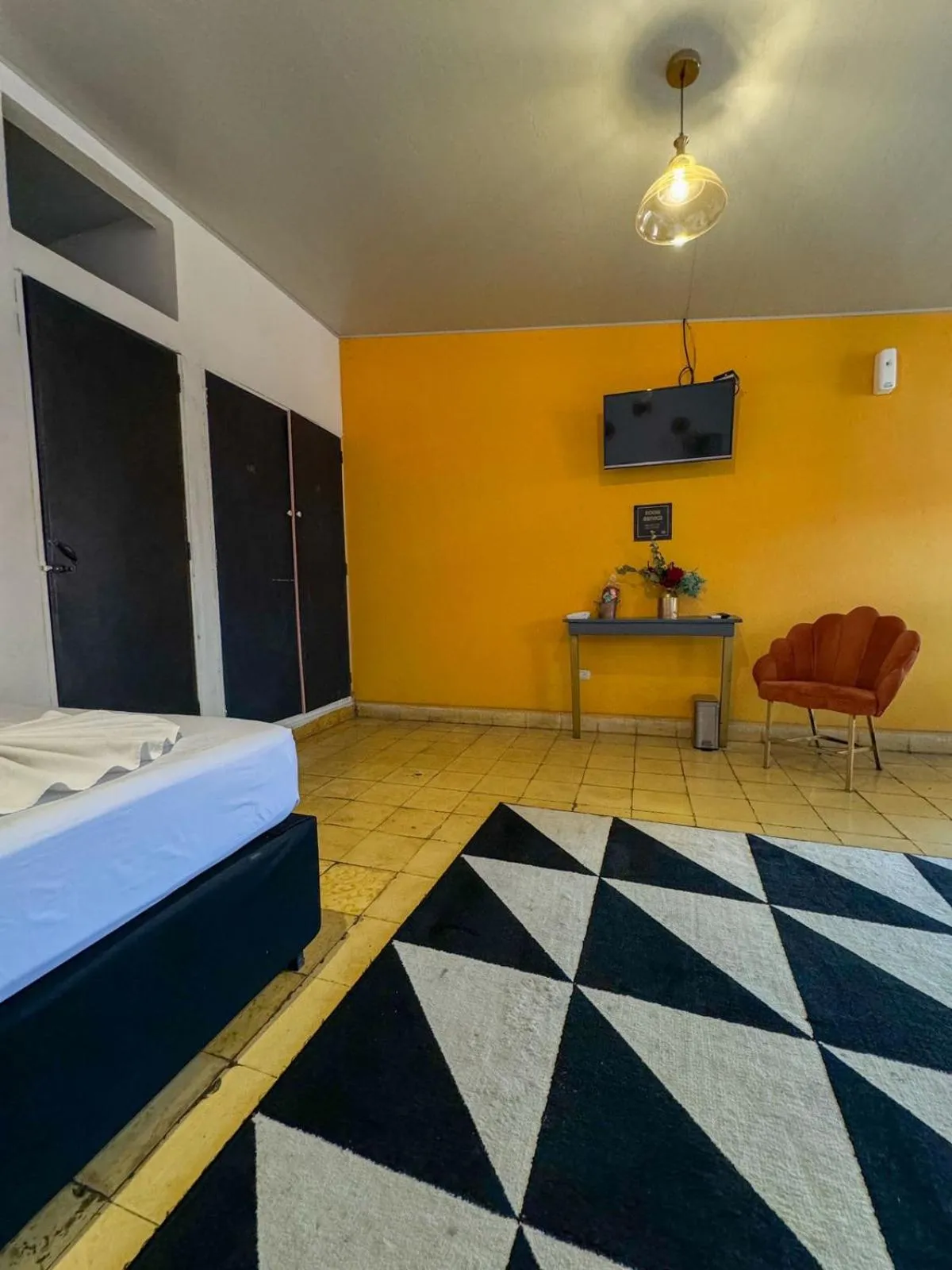 Bed in Hotel Brunette