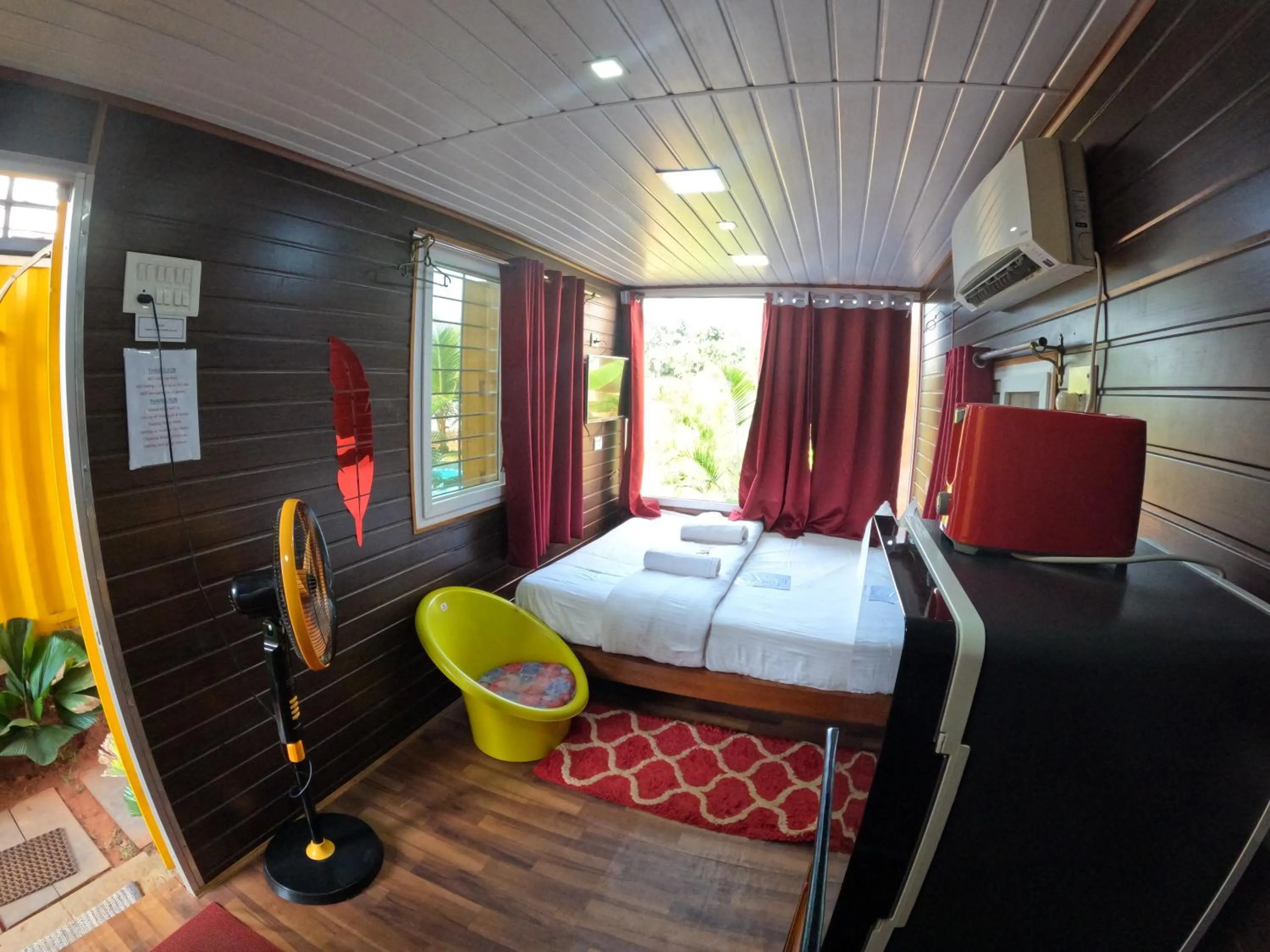 View (from property/room), Bed in Wow Farm House