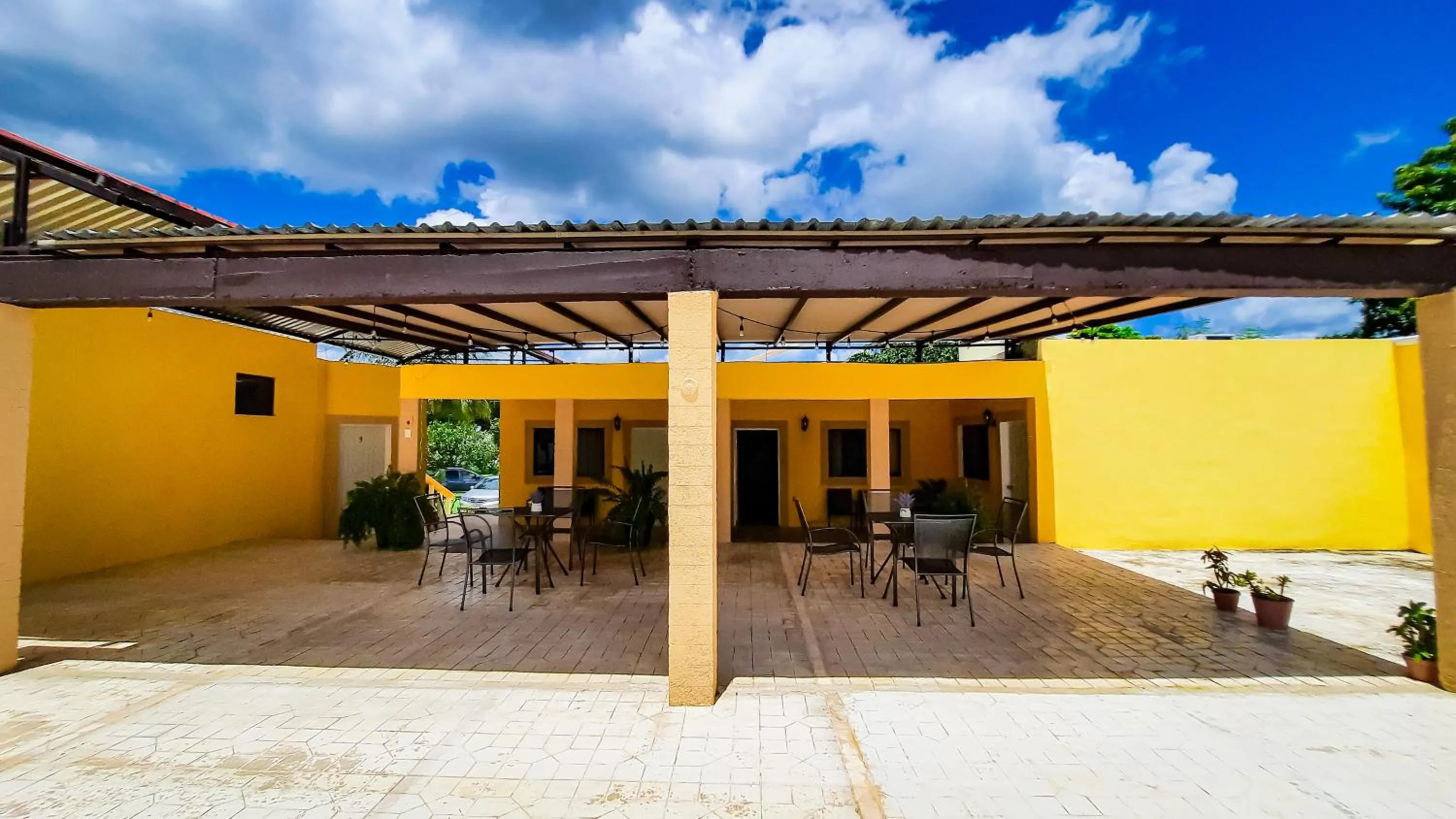 Patio in Hotel Quinta Izamal