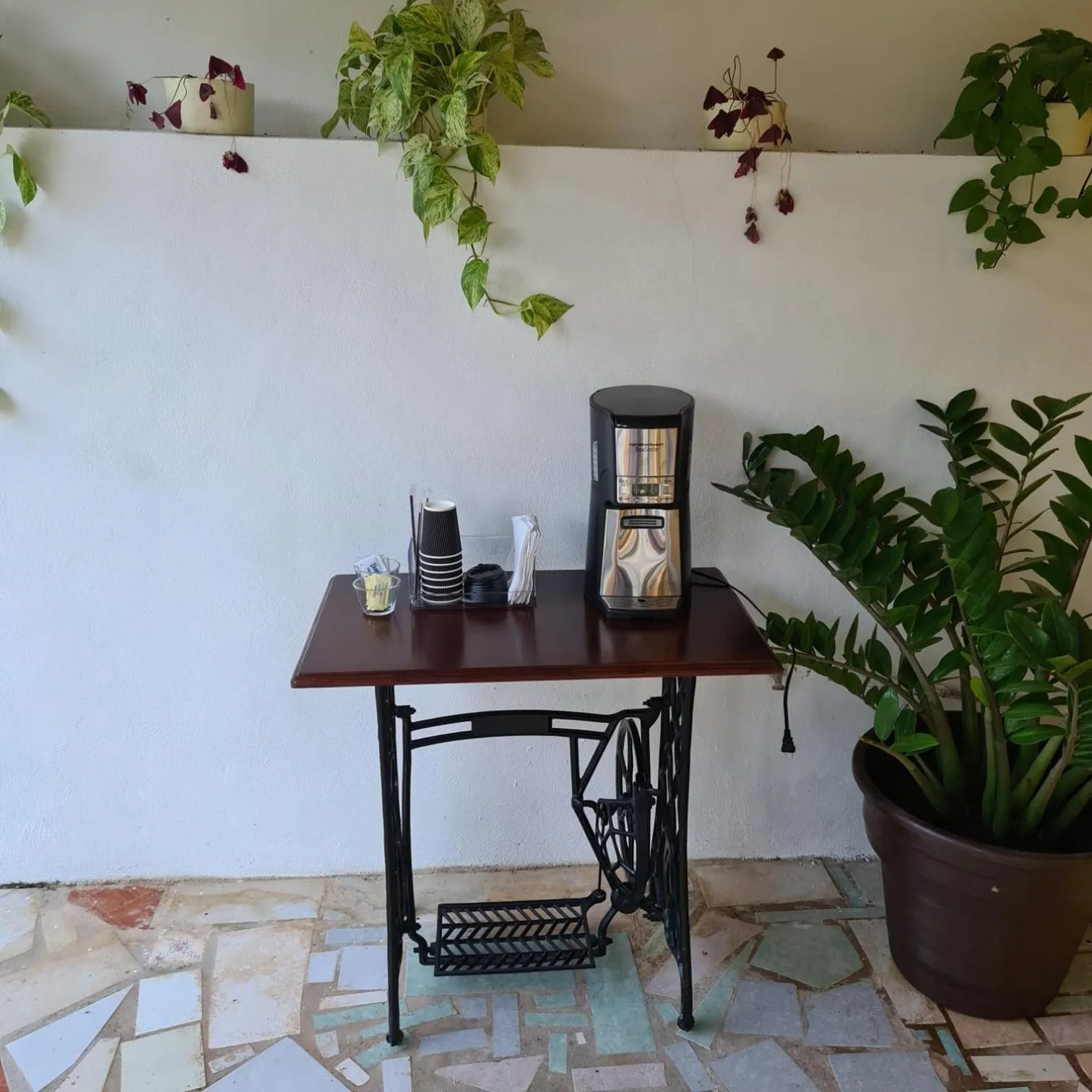 Coffee/tea facilities in Hotel Quinta Izamal