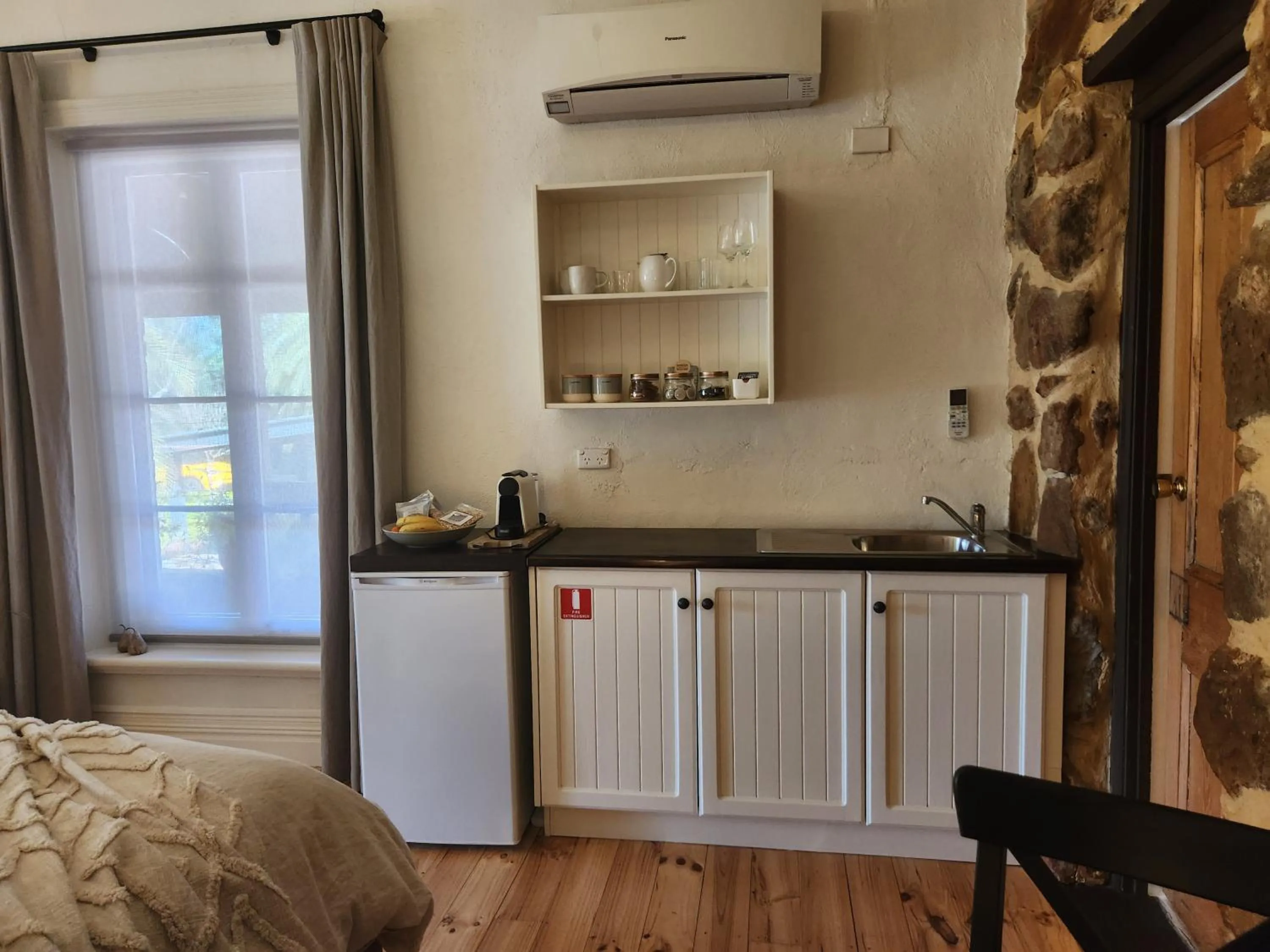 Kitchen or kitchenette in Marananga Cottages