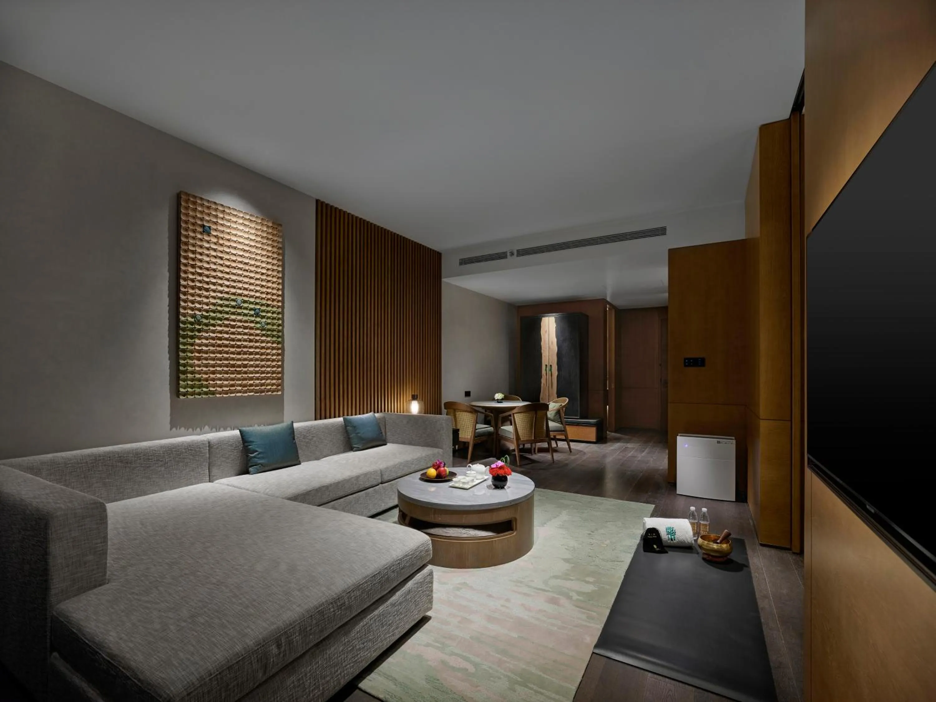 Living room in Banyan Tree Nanjing Garden Expo