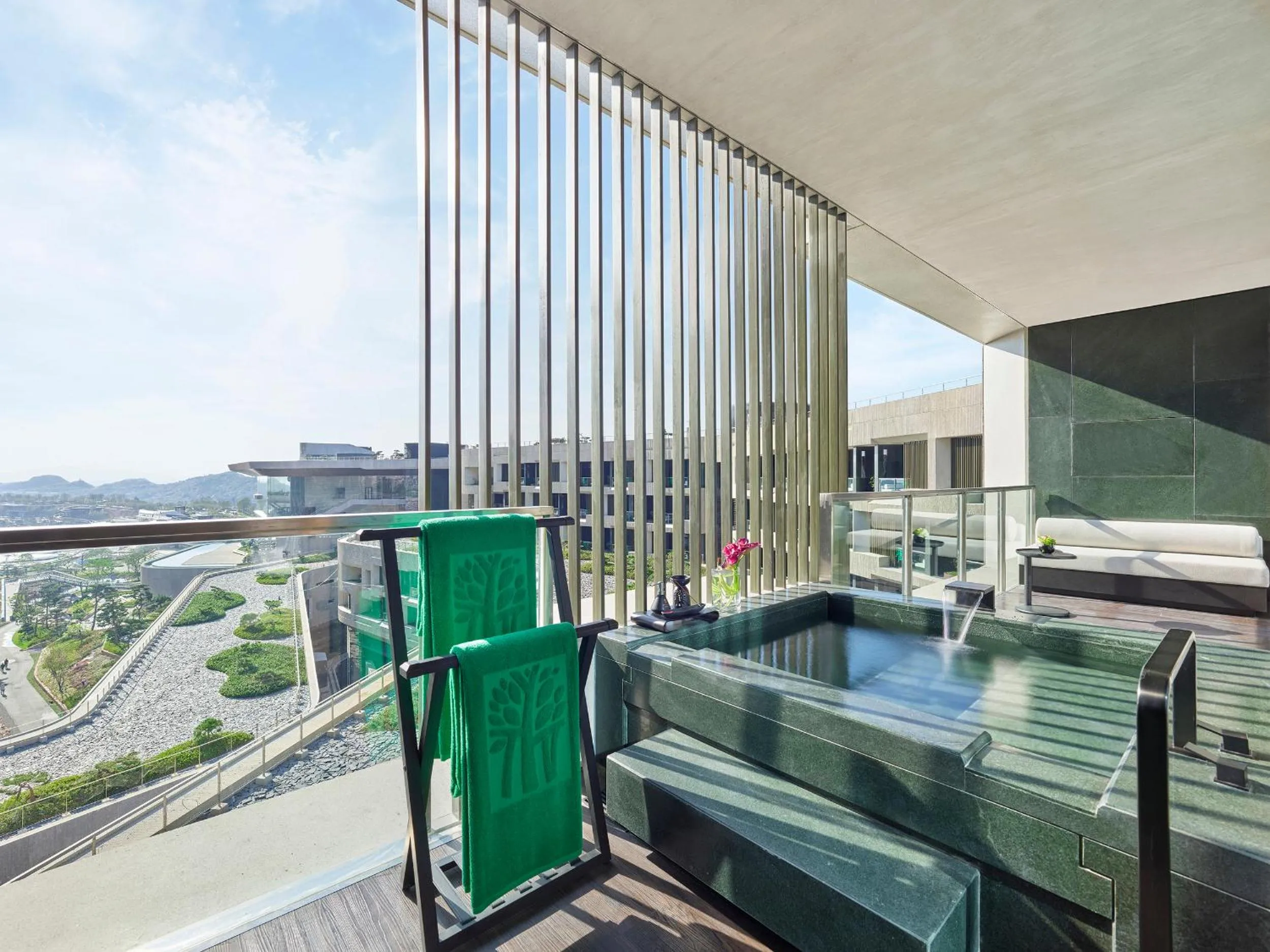 Balcony/Terrace in Banyan Tree Nanjing Garden Expo