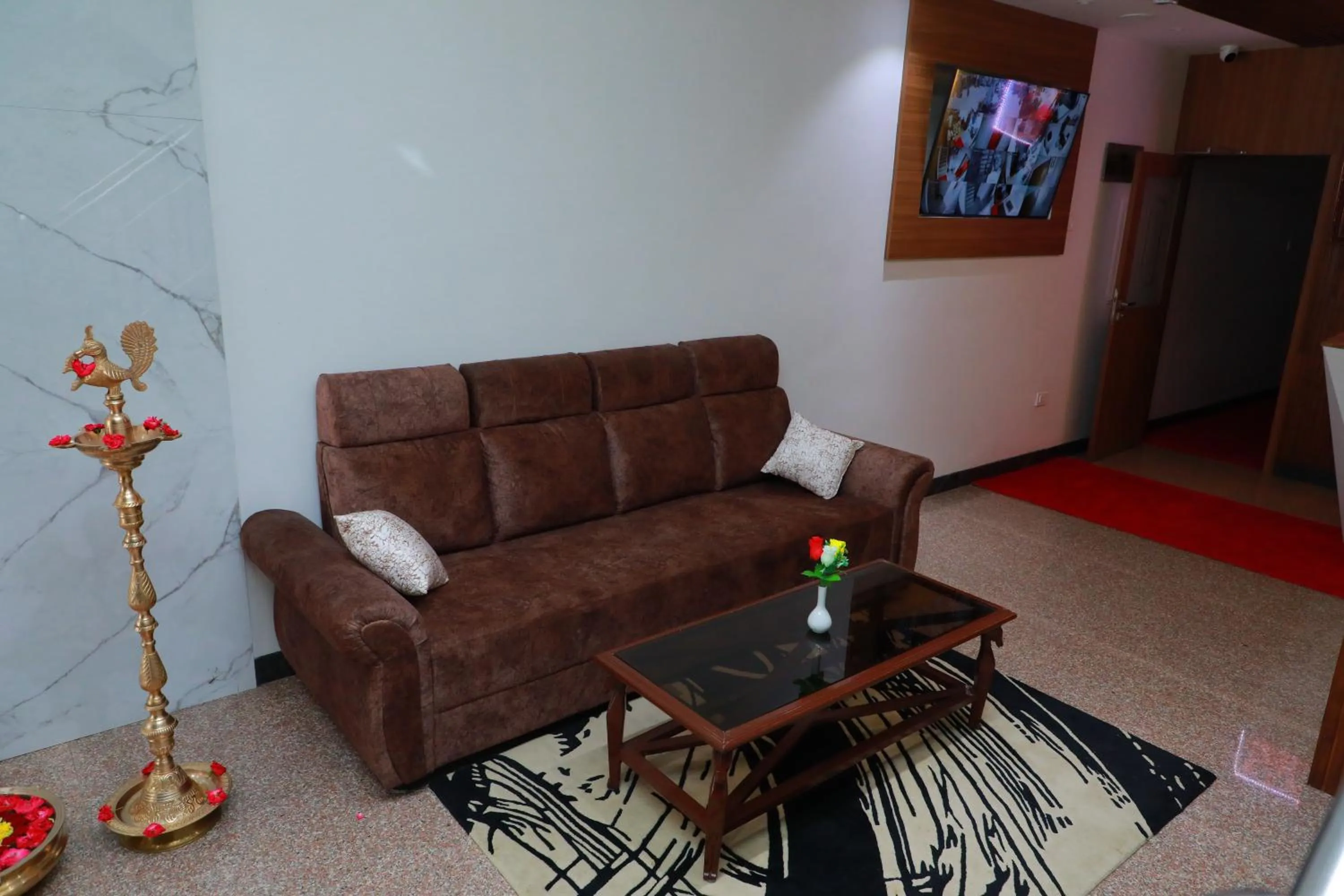 Living room in TM INN Hotel