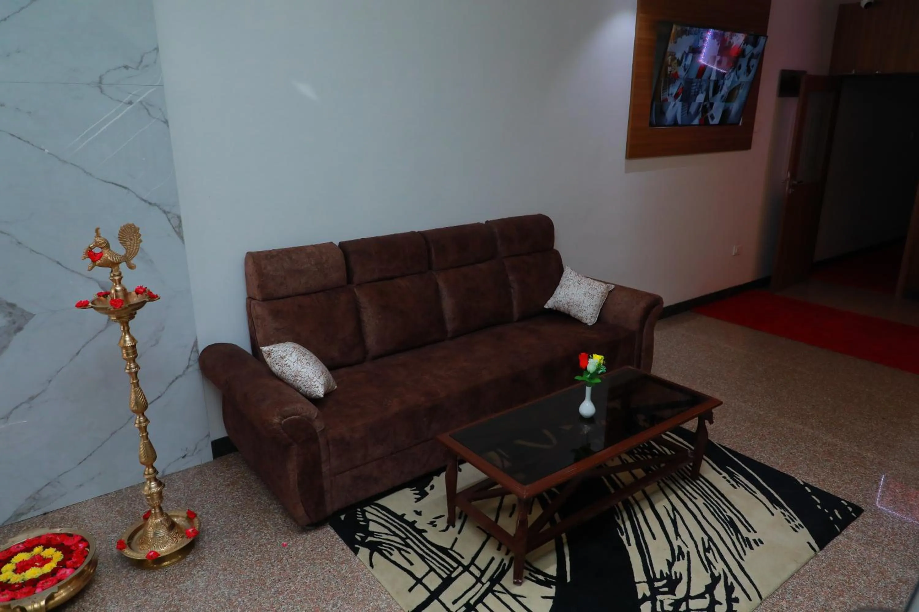 Seating area in TM INN Hotel