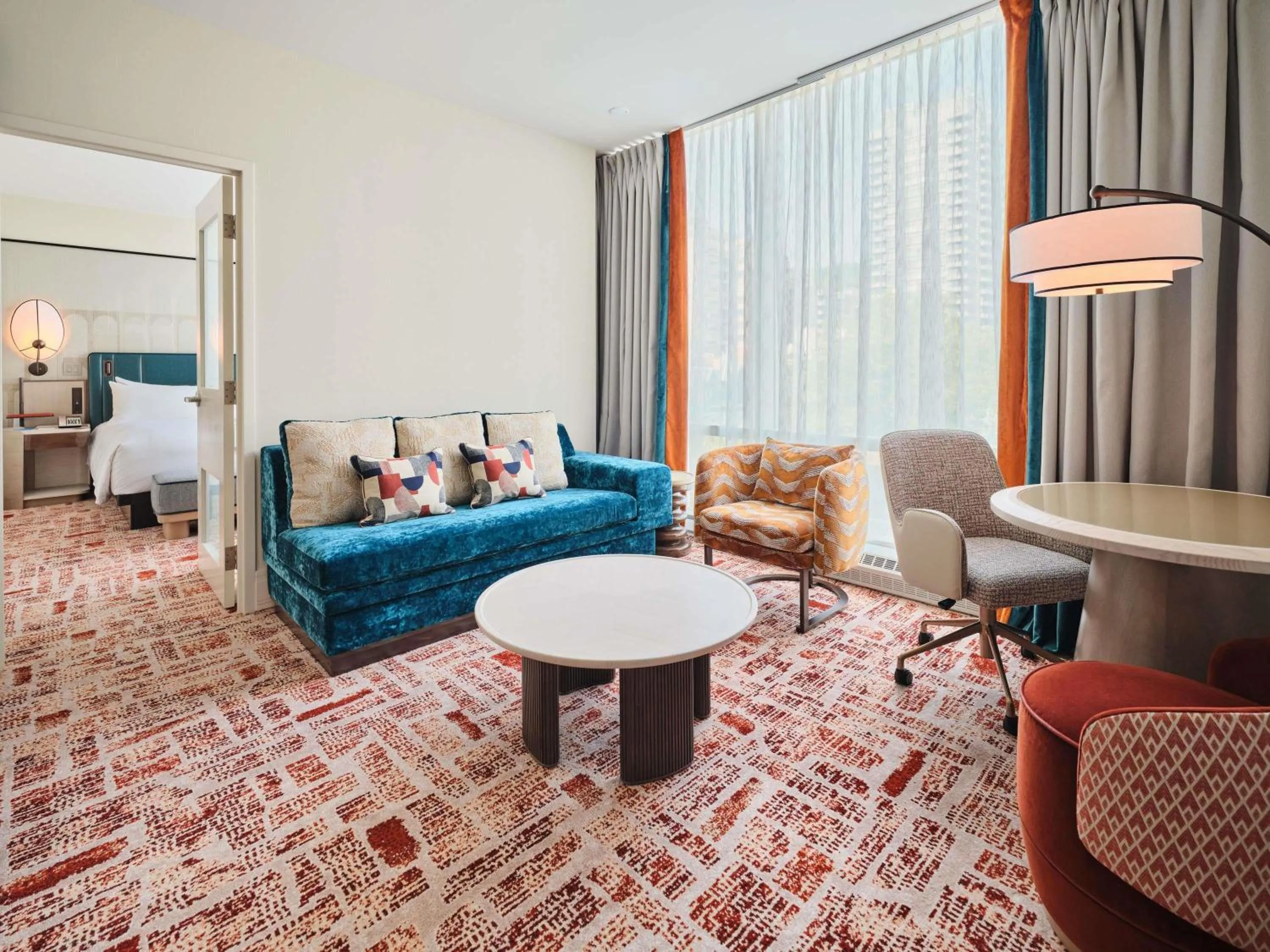 Bedroom, Bed in Sofitel Montreal Golden Mile