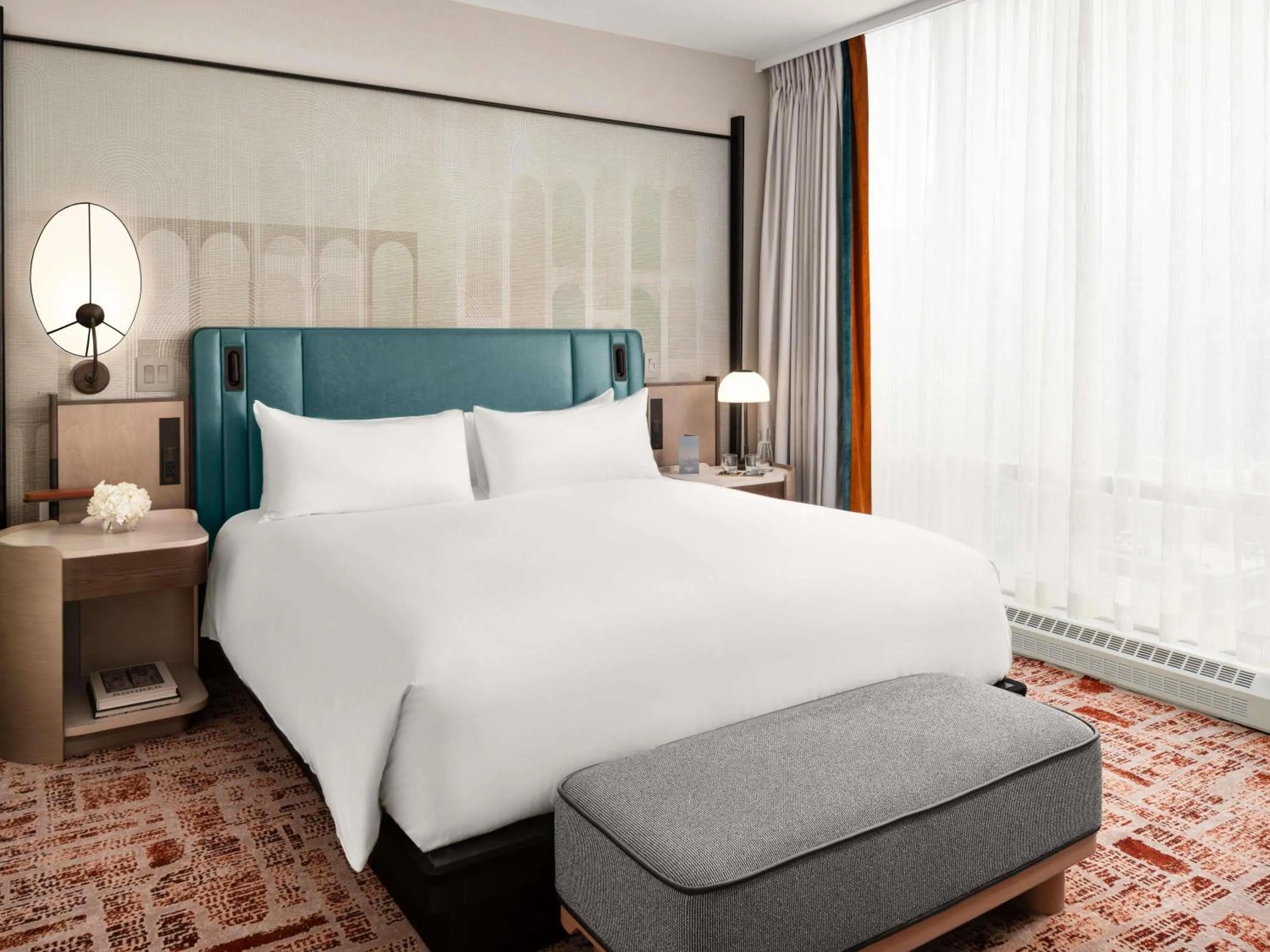 Bedroom, Bed in Sofitel Montreal Golden Mile