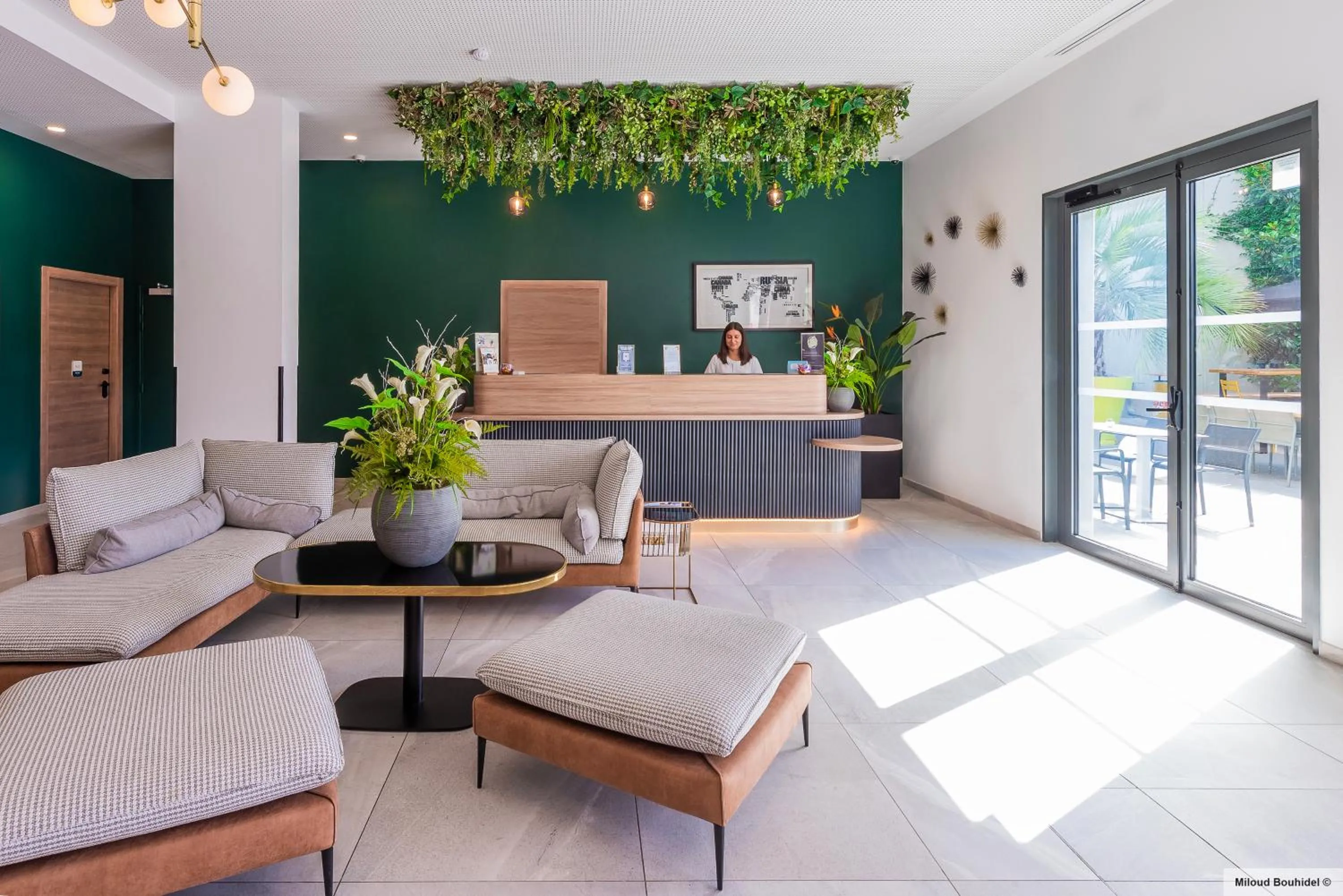 Lobby or reception in KYRIAD LYON OUEST Limonest