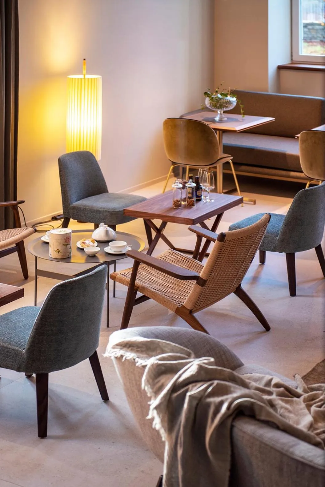Living room in Chateau de Wallerand