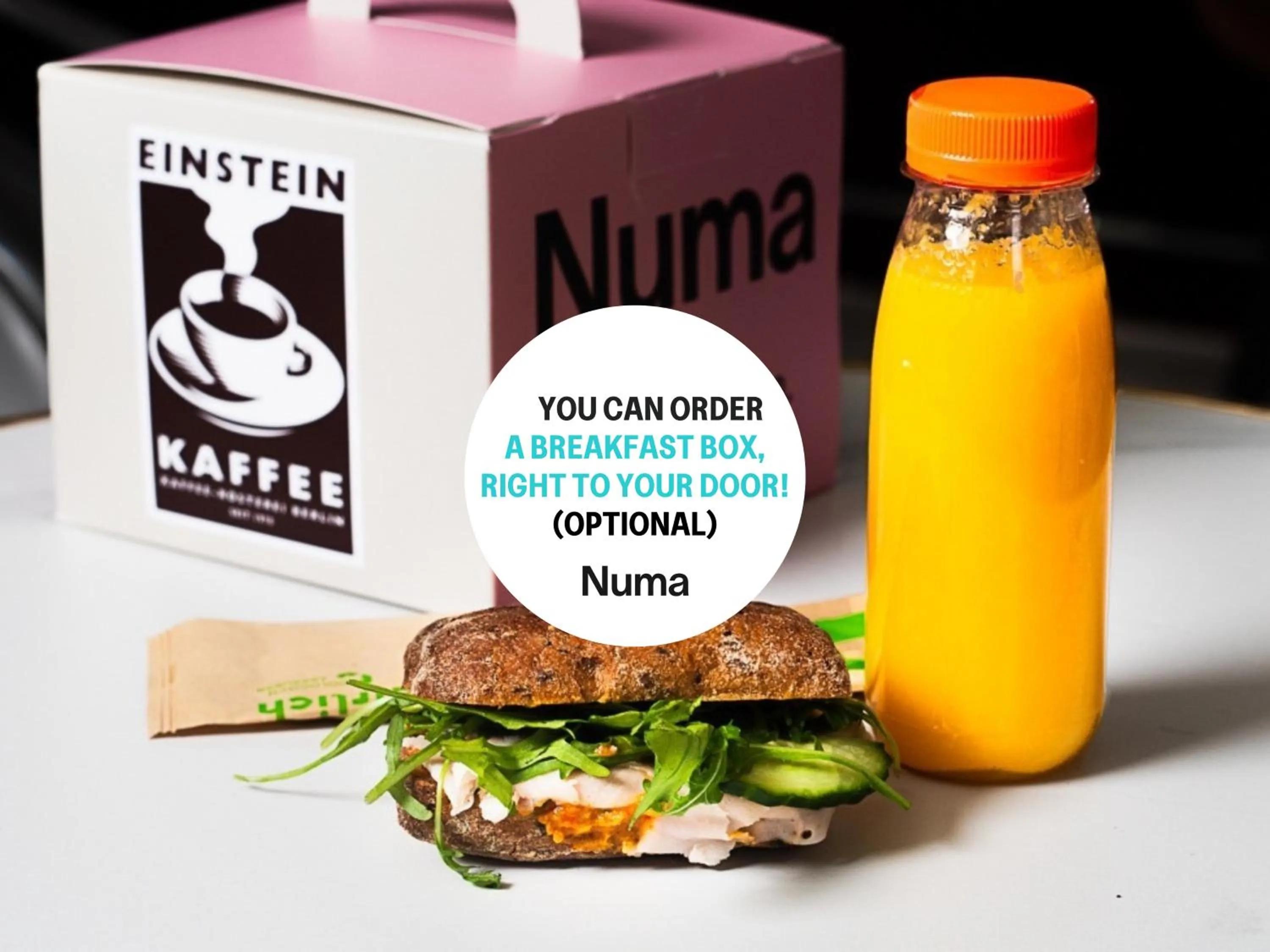 Breakfast in Numa Berlin Potsdamer Platz