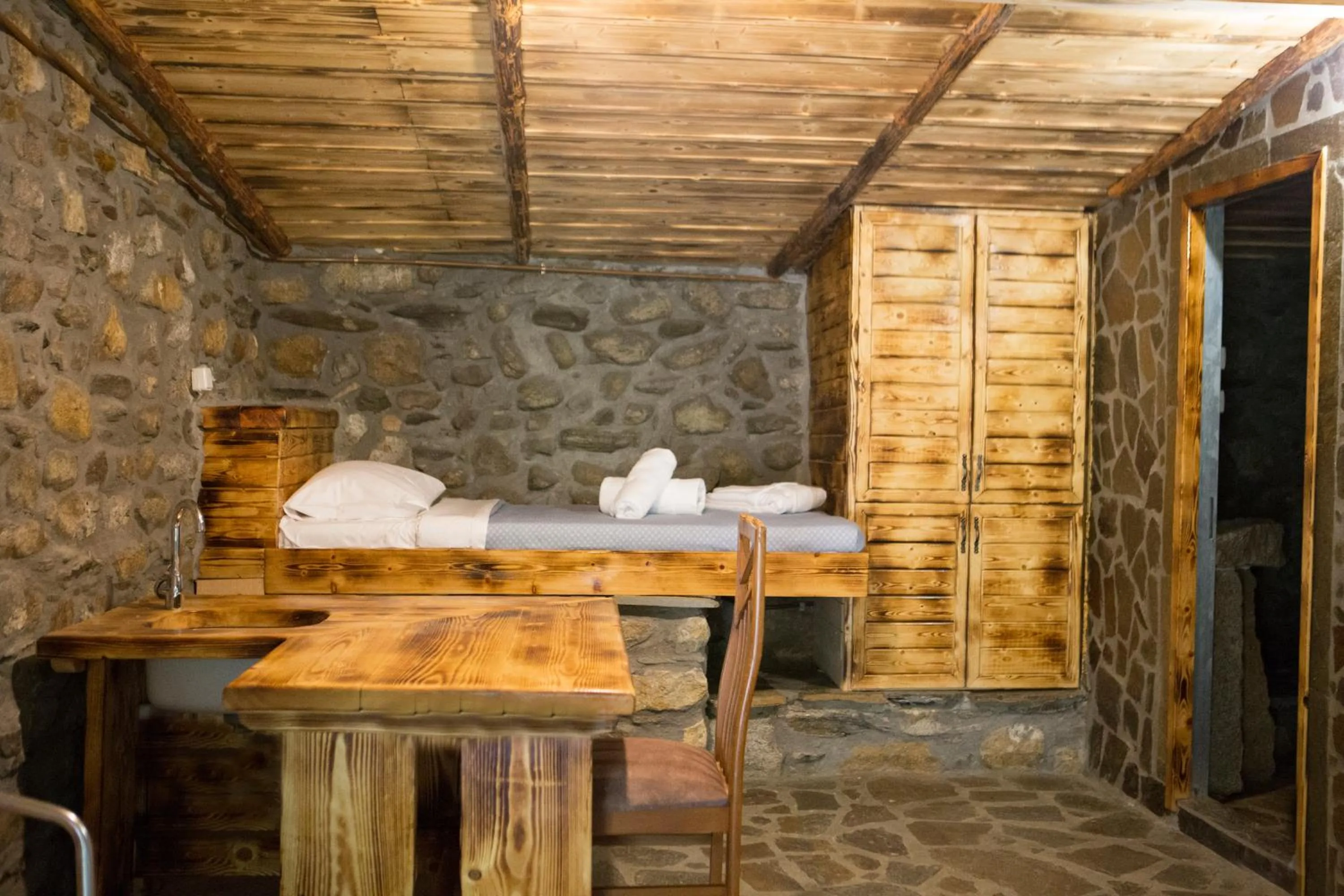 Bed in Captain Ikaros