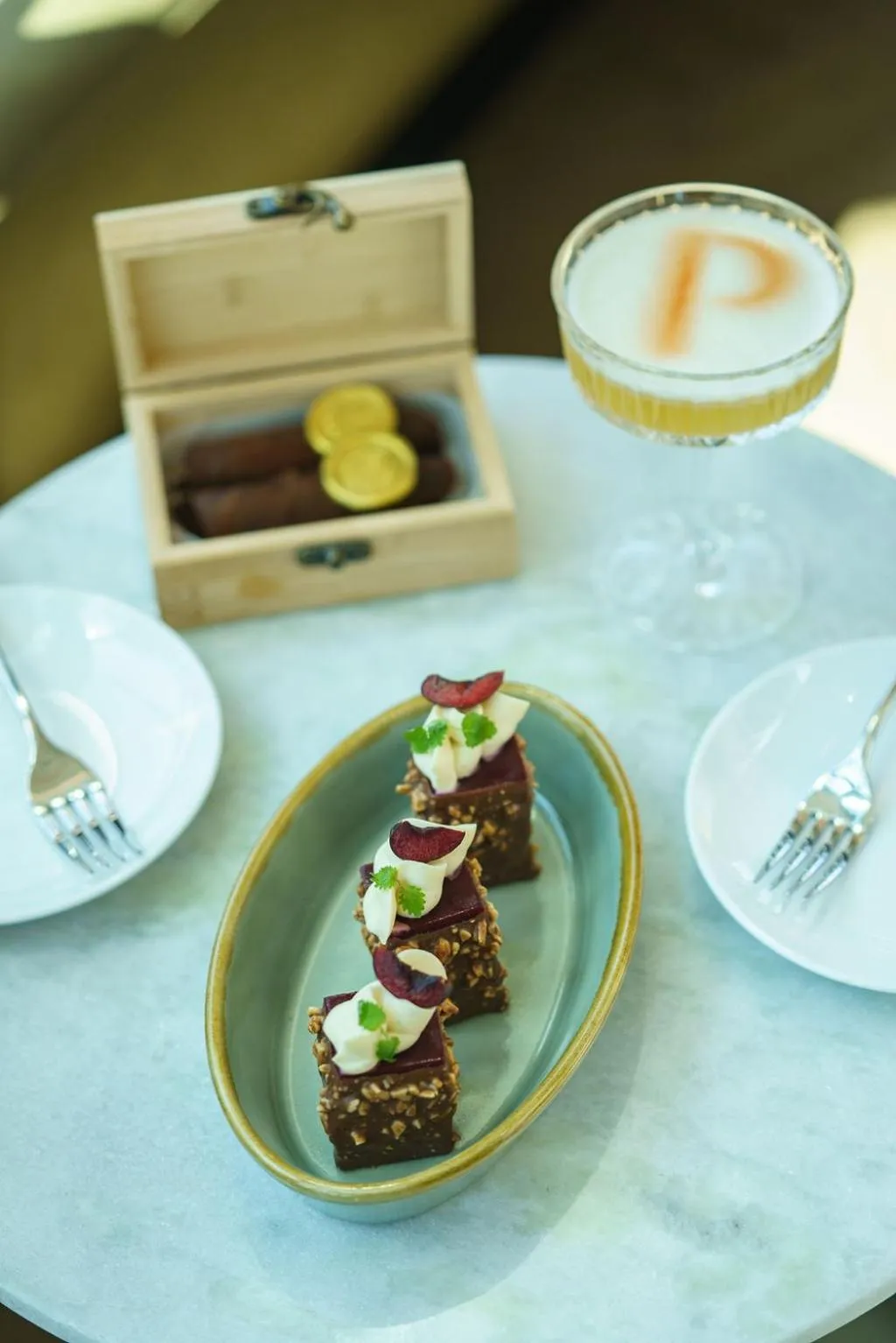 Restaurant/places to eat in The Parker Hotel and Rooftop