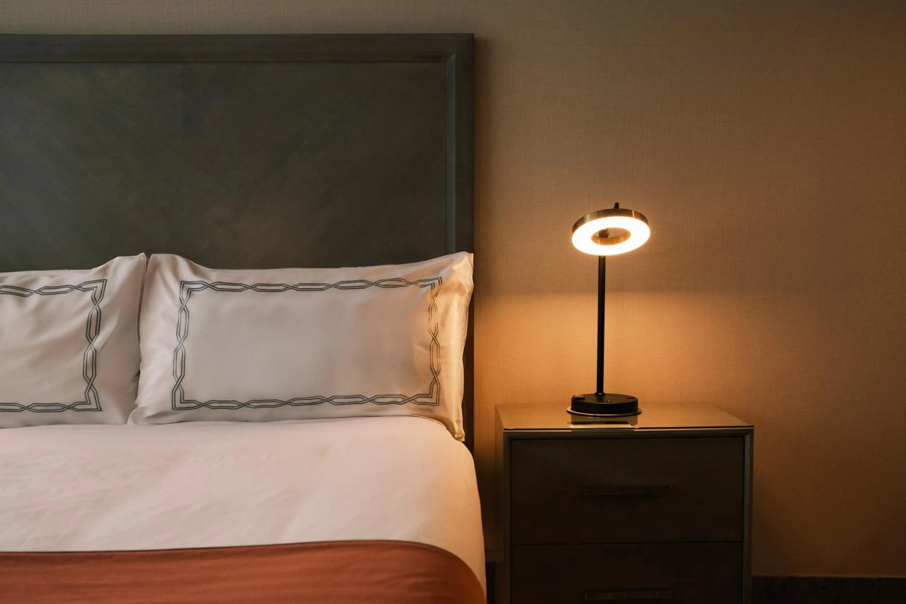 Bed in The Parker Hotel and Rooftop