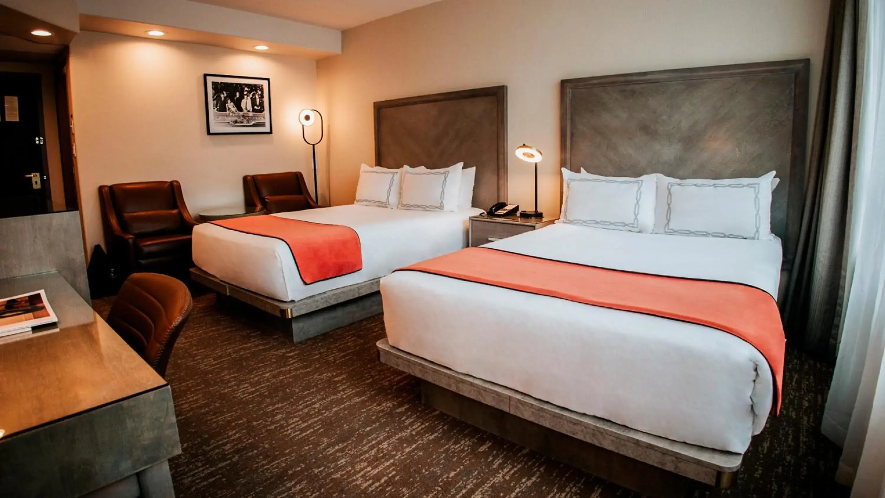 Double Room with Two Double Beds in The Parker Hotel and Rooftop Double Room with Two Double Beds in The Parker Hotel and Rooftop