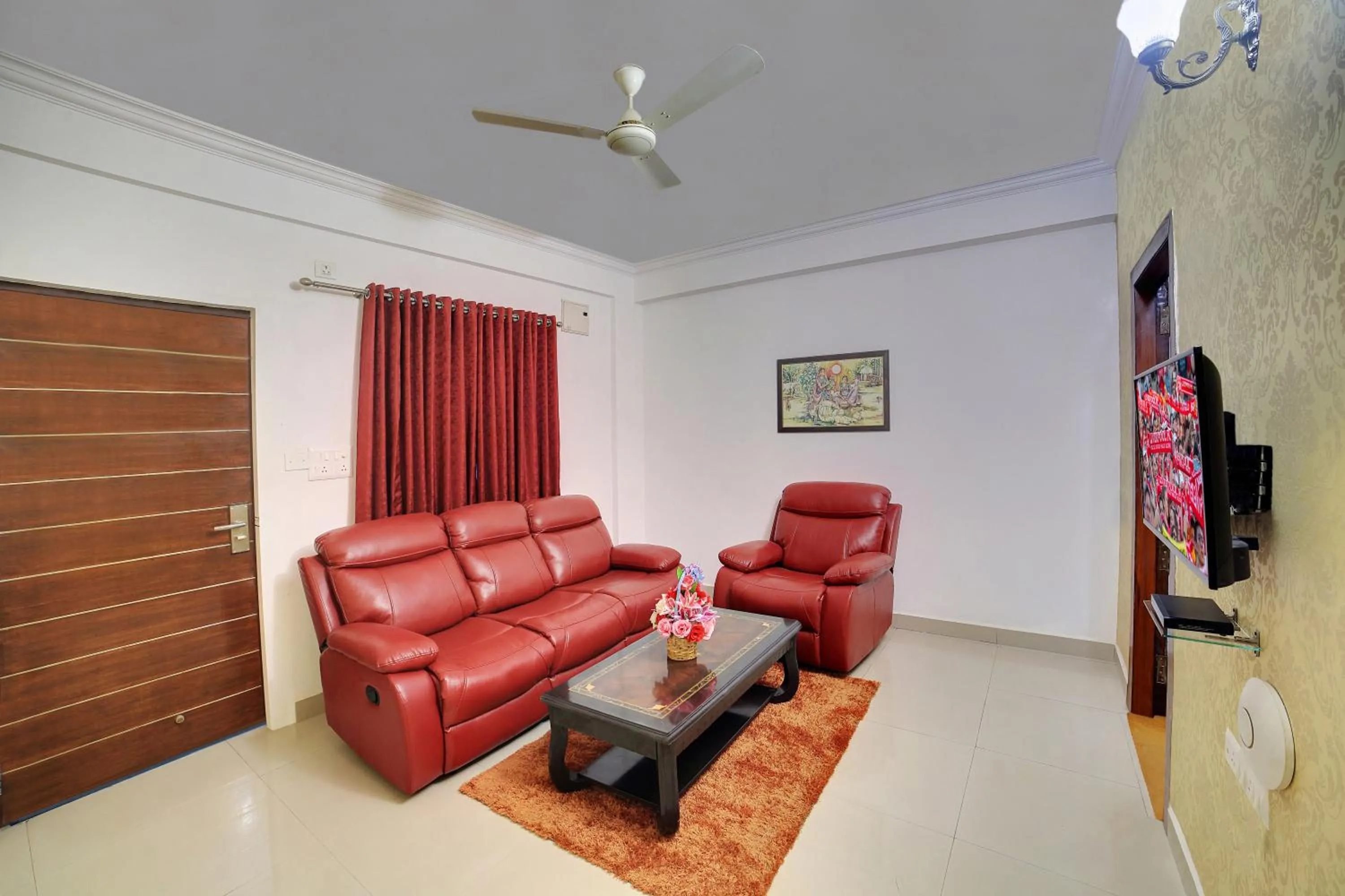 Living room in The Liverpool Blue Hotels