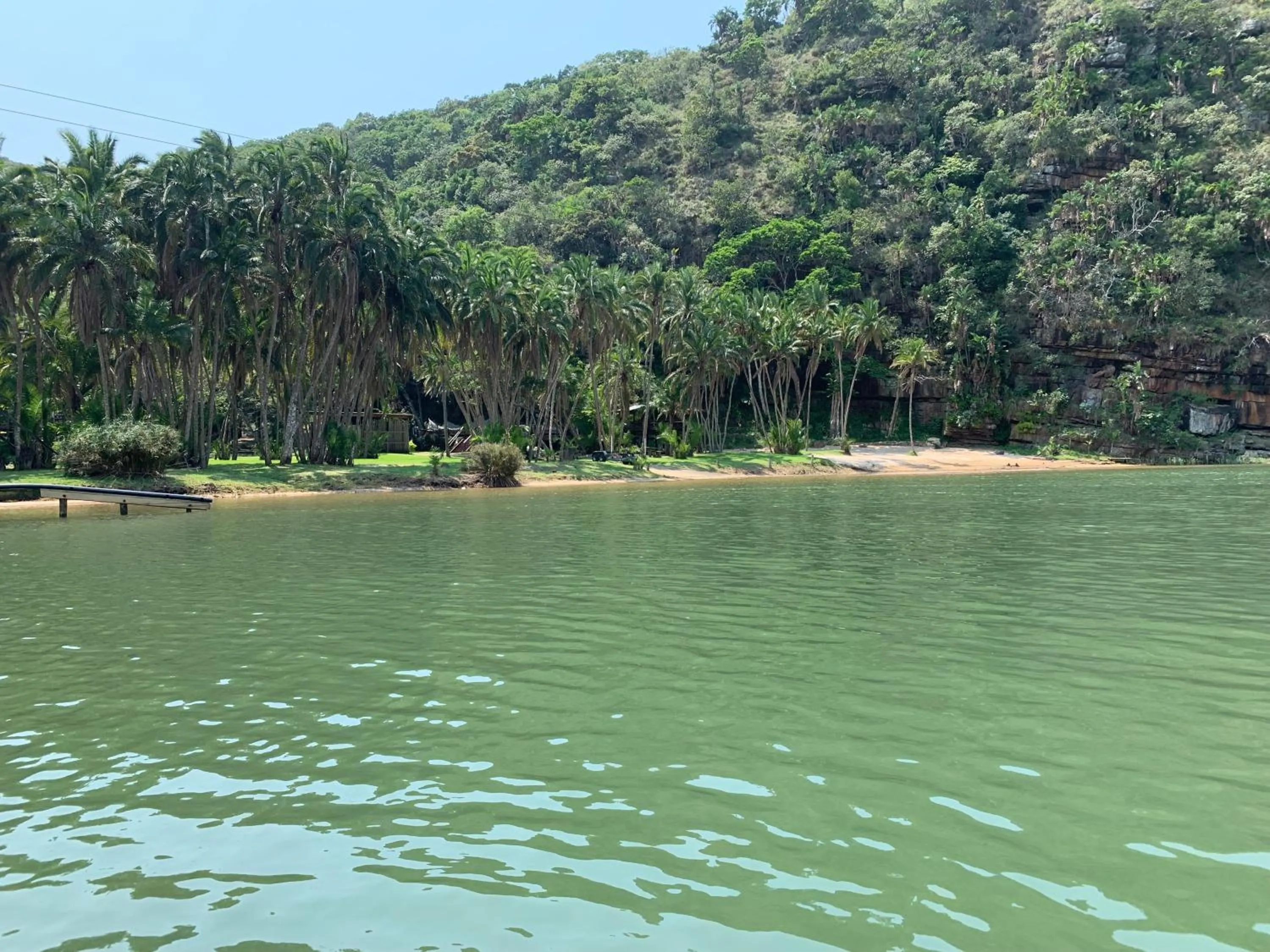 River view in Umtamvuna River Lodge