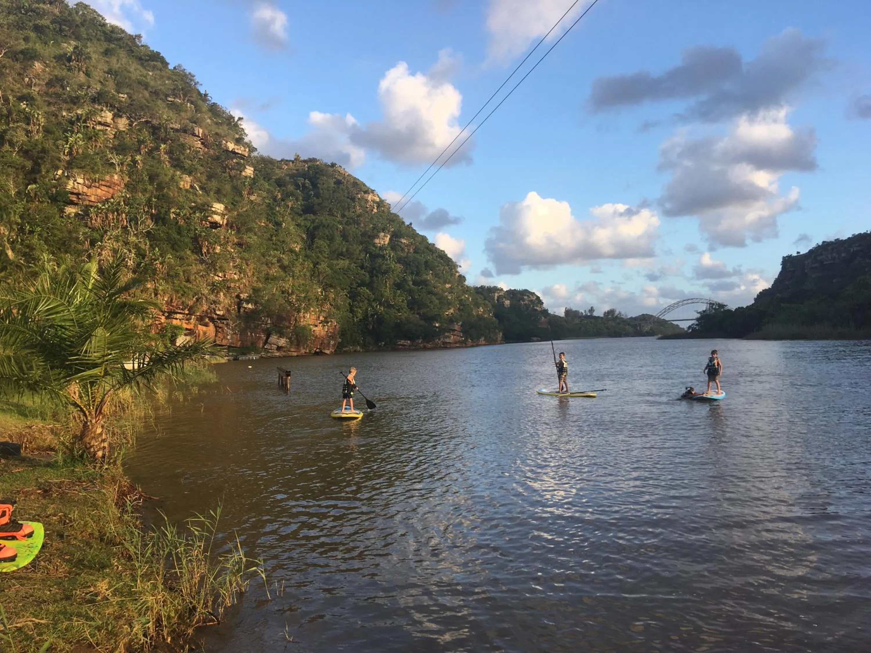 People in Umtamvuna River Lodge