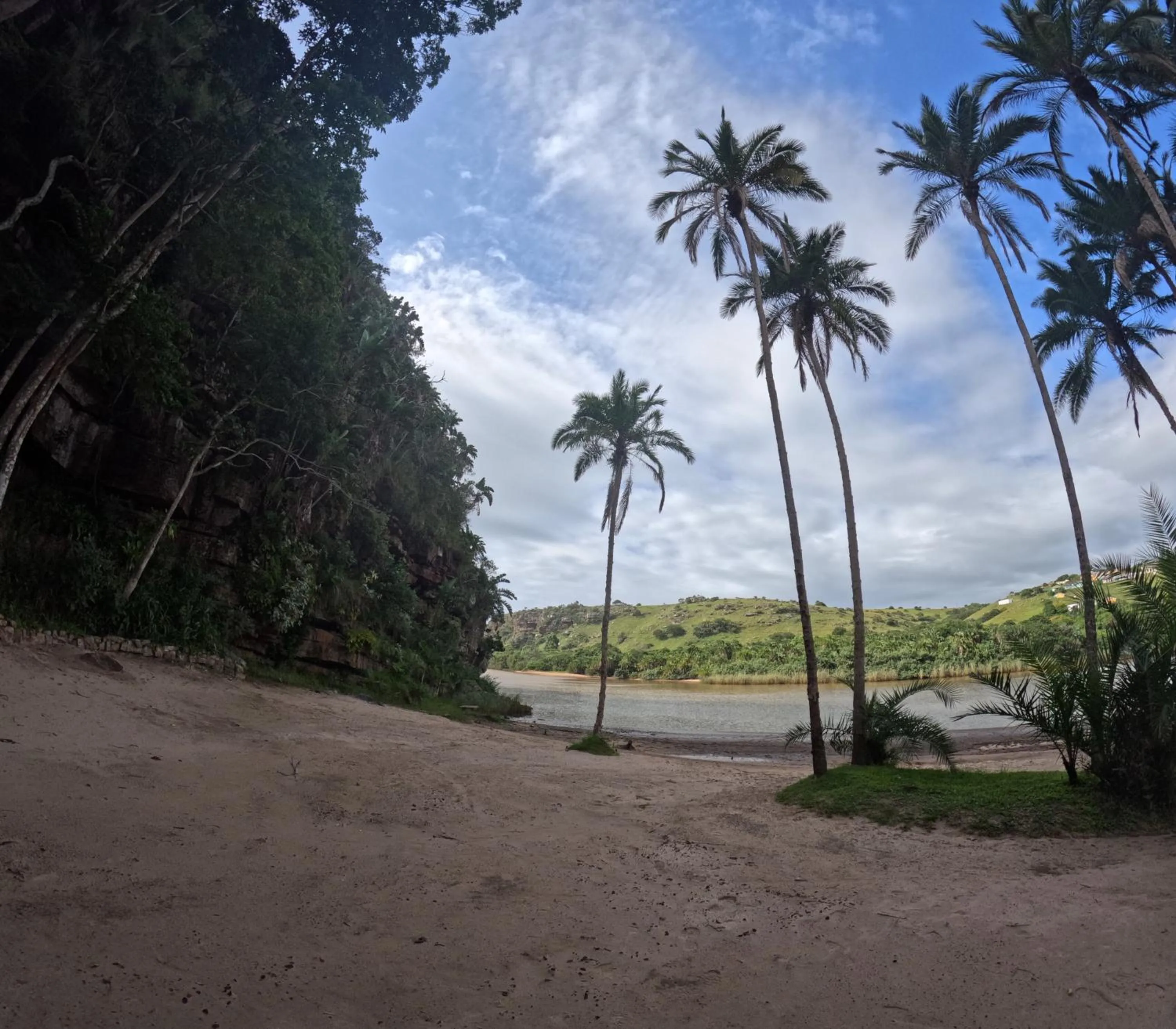 Beach in Umtamvuna River Lodge