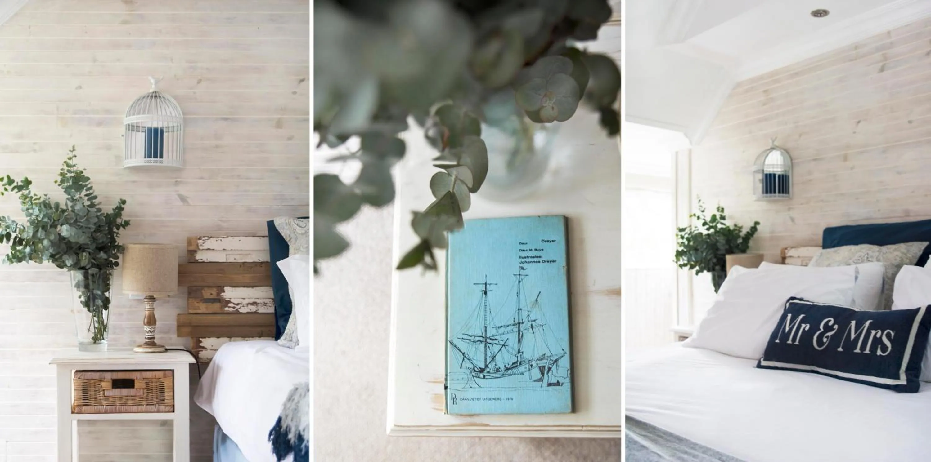 Bed in Umtamvuna River Lodge