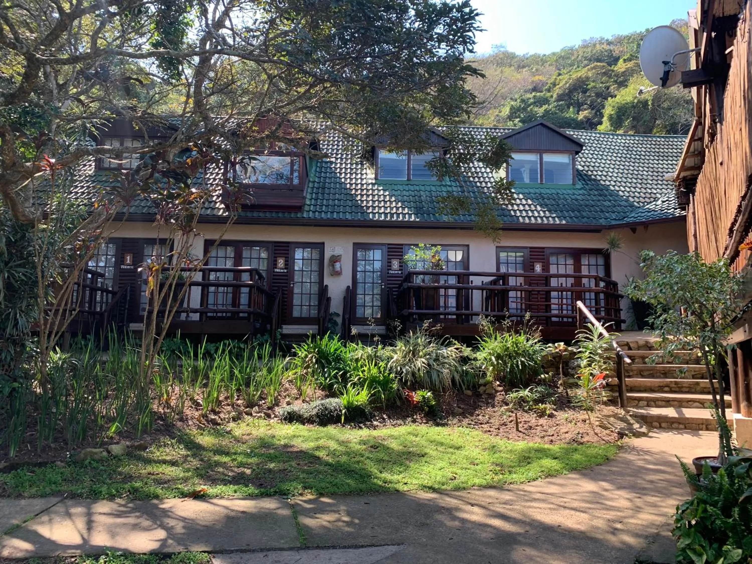 Property building in Umtamvuna River Lodge