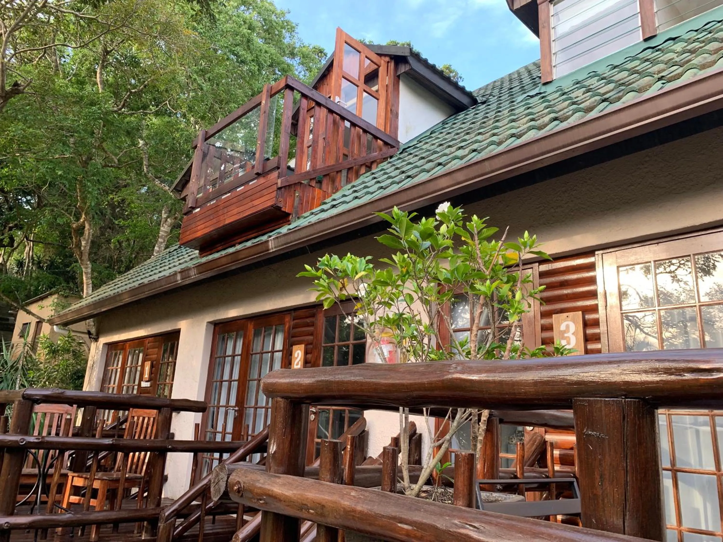 Property building in Umtamvuna River Lodge