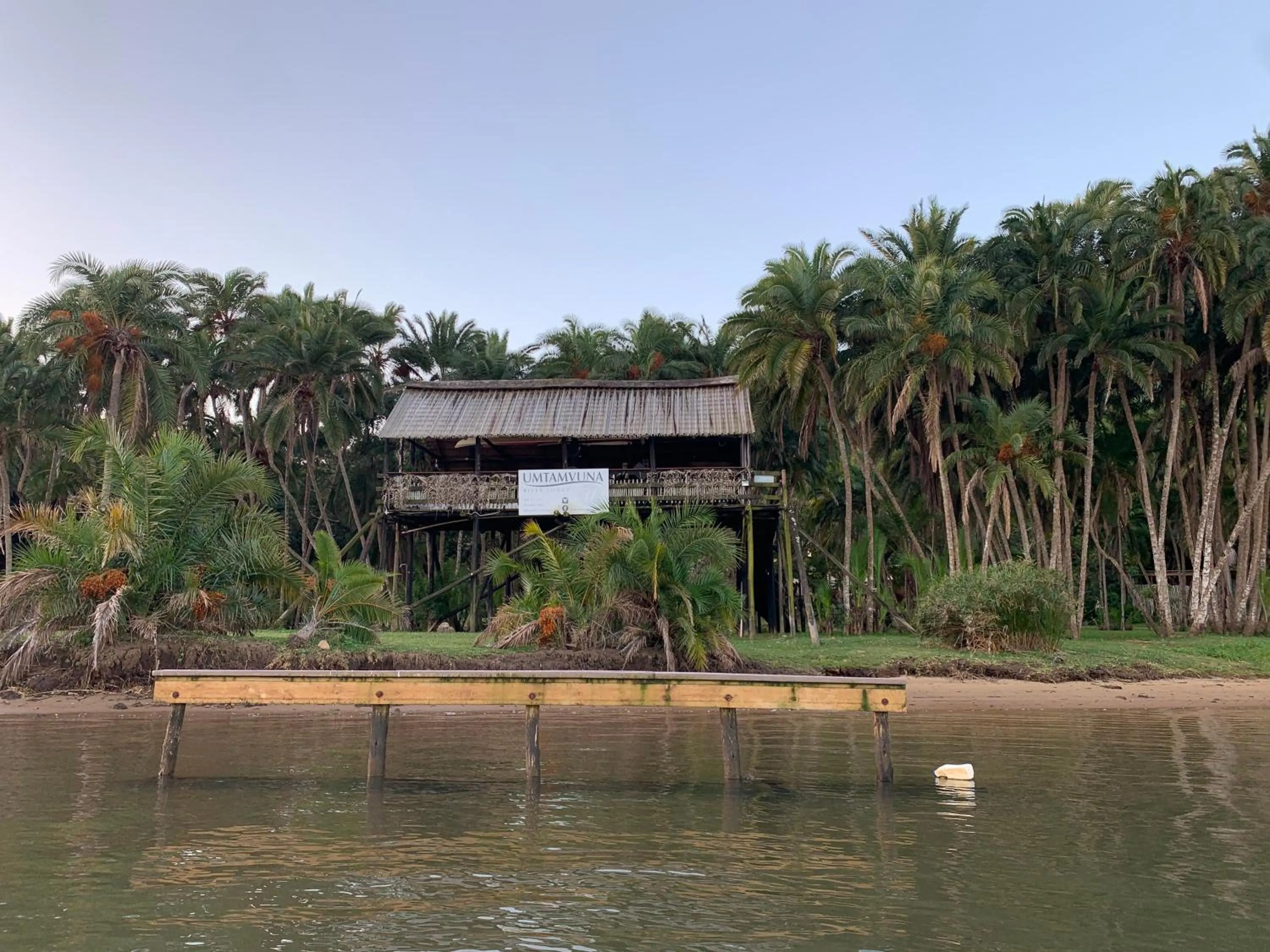 River view in Umtamvuna River Lodge