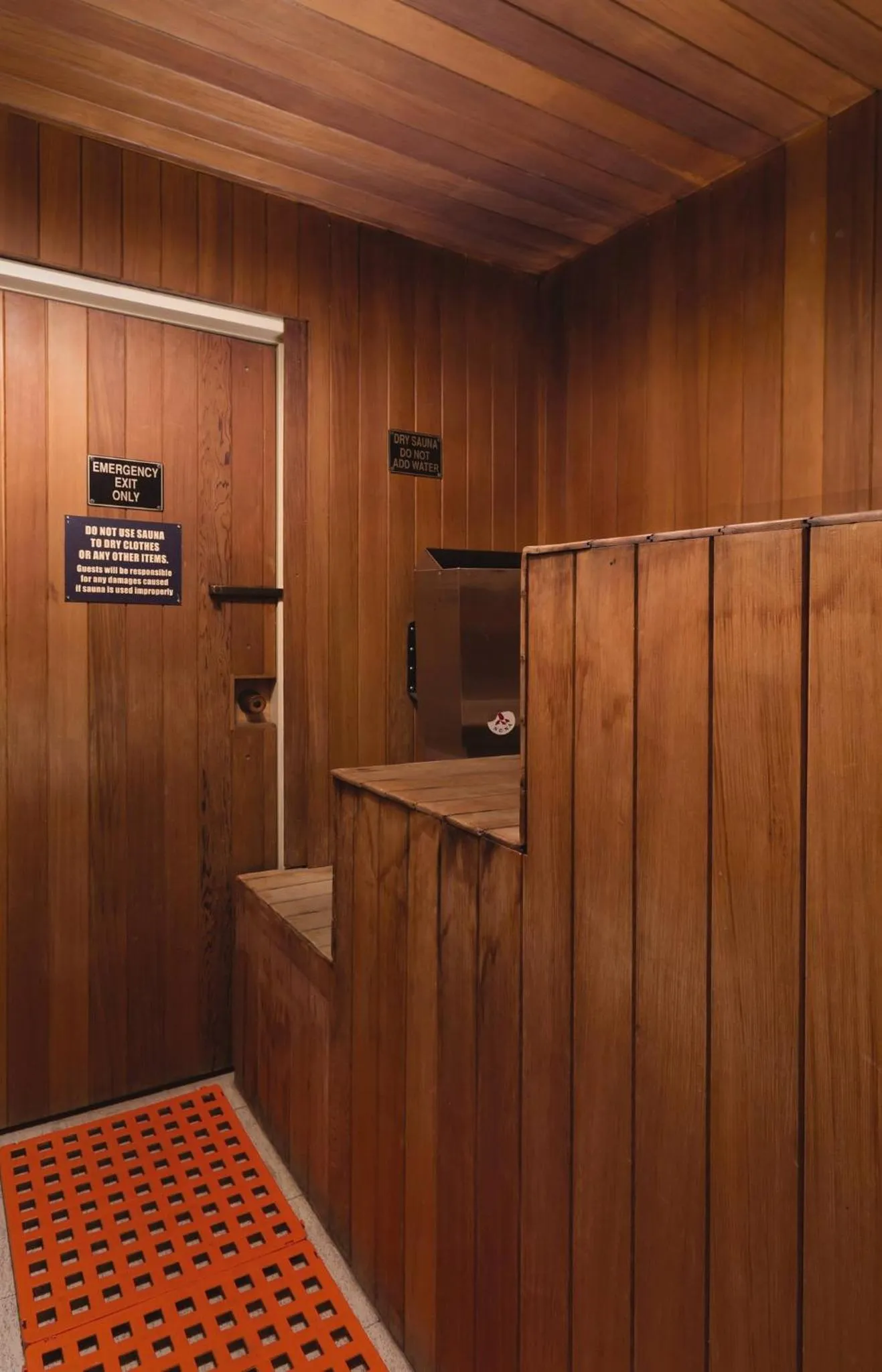 Sauna in Mountainside Lodge