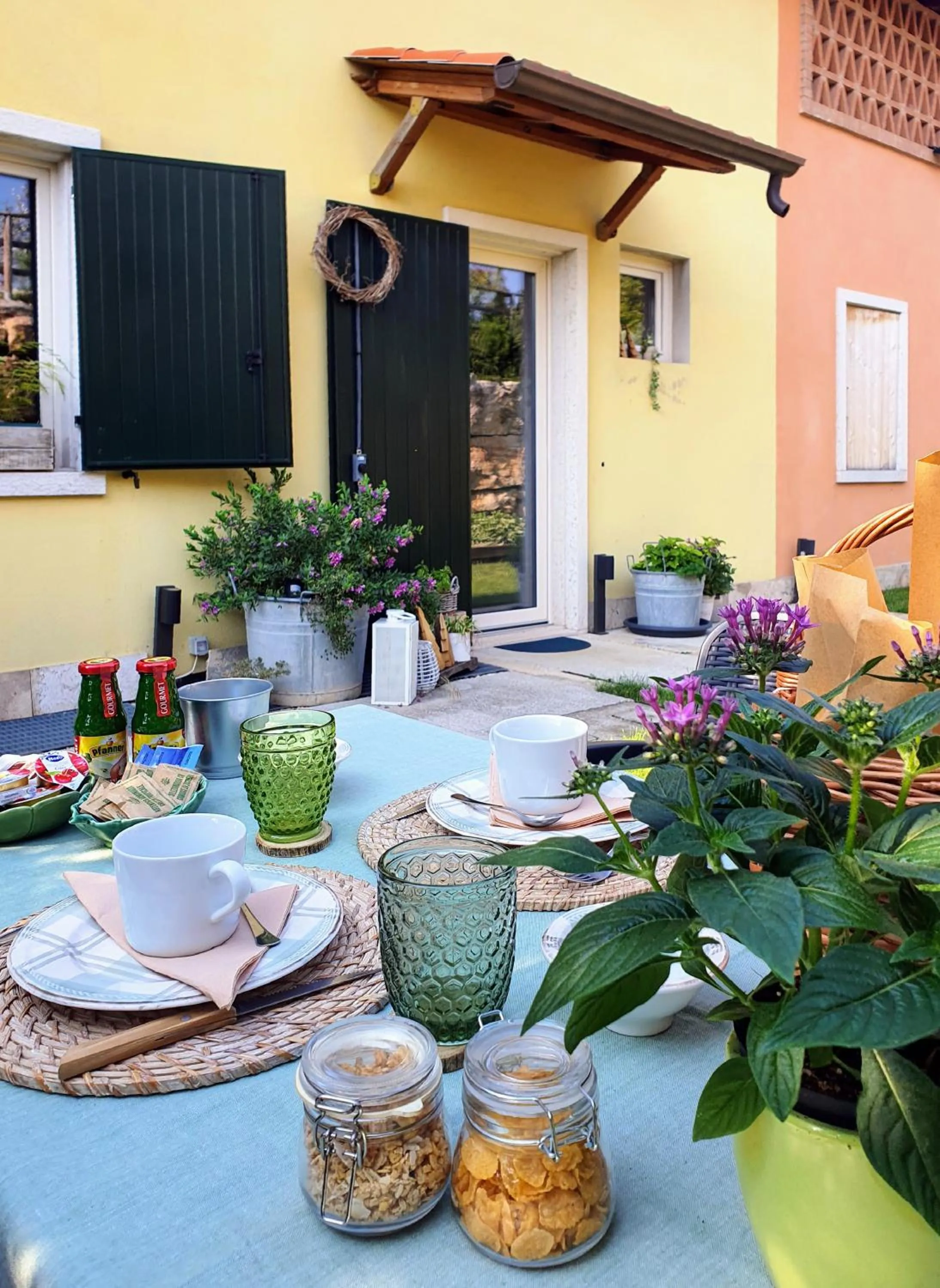 Garden in B&B Cà Montemezzano