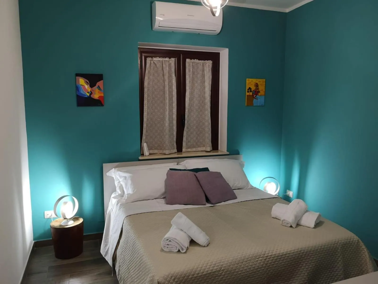 Bedroom, Bed in Sulfurea B&B ***